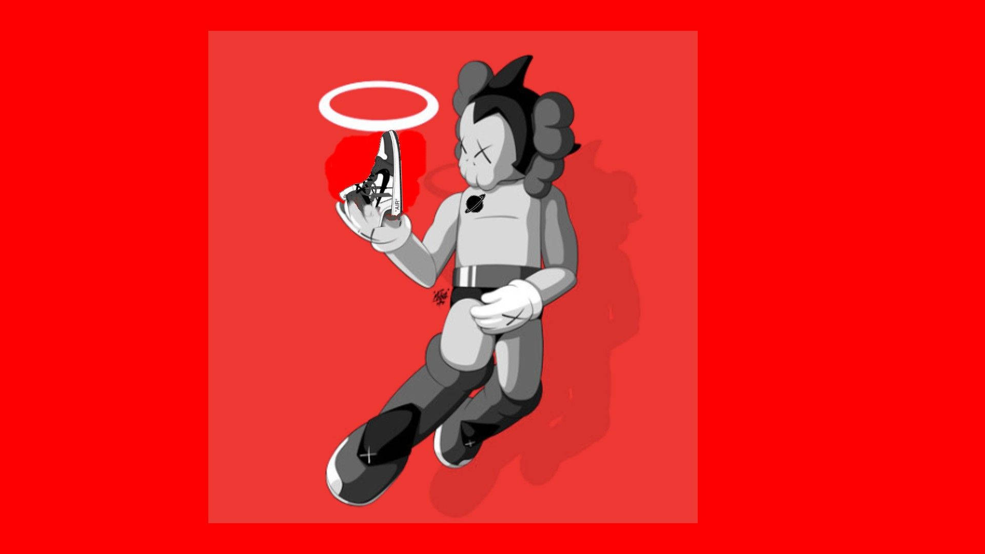 1920x1080 Download Astro Boy Kaws Pc Red Wallpaper, Desktop