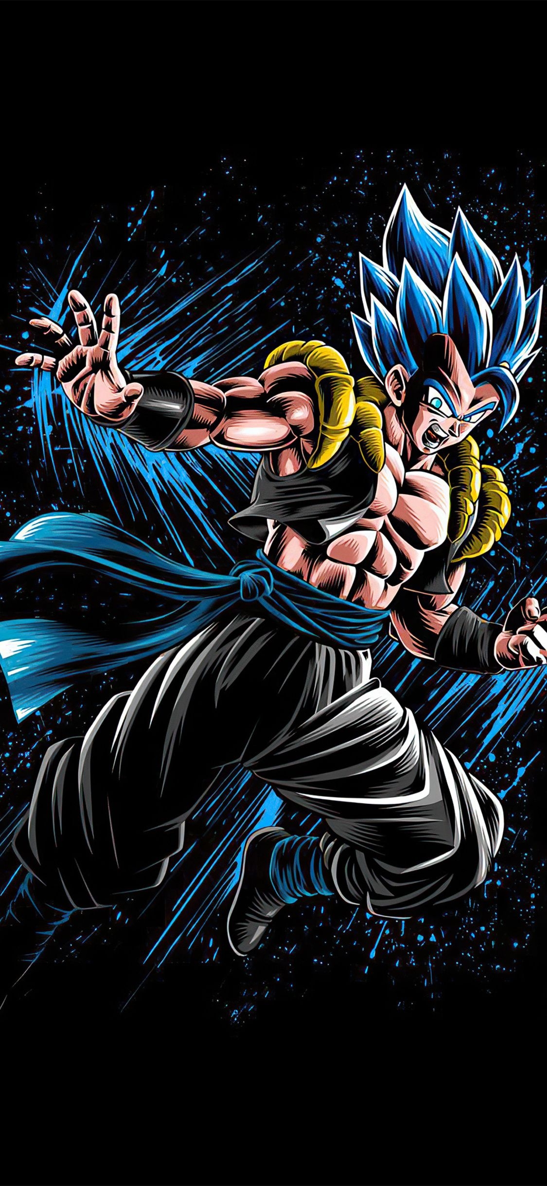 1130x2440 Dragon Ball Z Gogeta 4k iPhone XS, iPhone iPhone X HD 4k Wallpaper, Image, Background, Photo and Picture, Phone