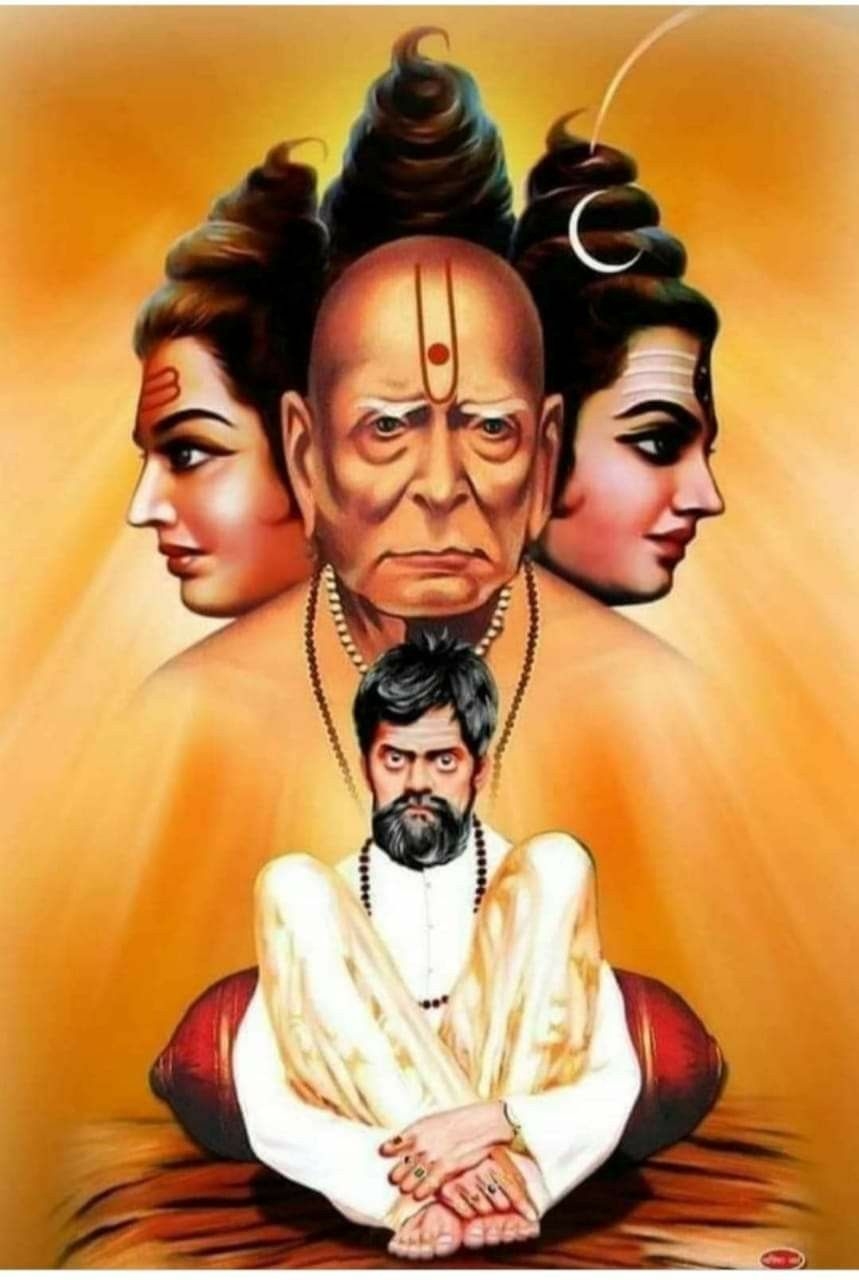 860x1280 Shankar Maharaj ideas. swami samarth, saints of india, hindu gods, Phone