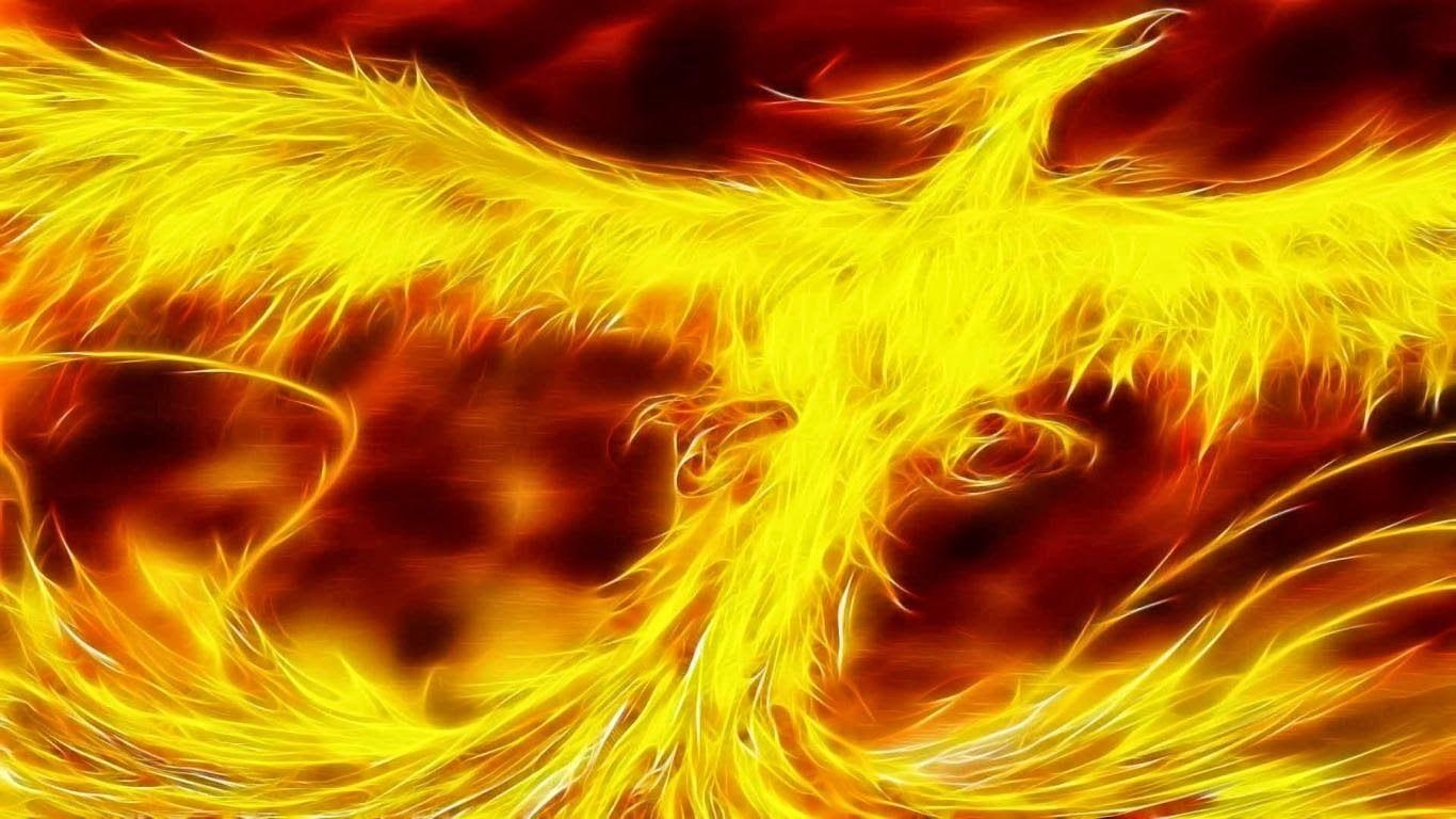 1370x770 Cool Phoenix Bird Wallpaper, Desktop