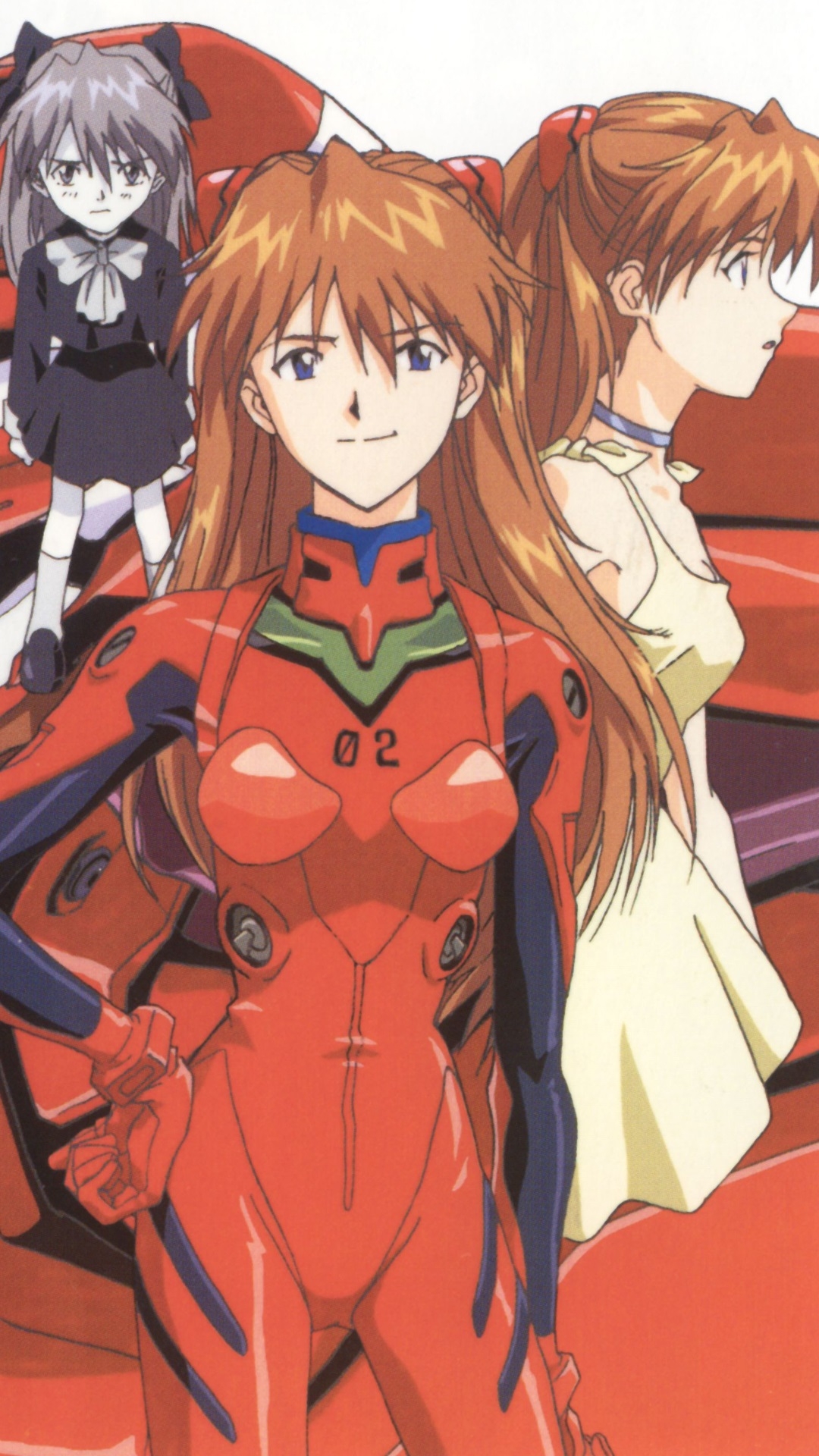 1080x1920 Neon Genesis Evangelion Asuka Langley Soryu.HTC One wallpaper 1080×1920, Phone