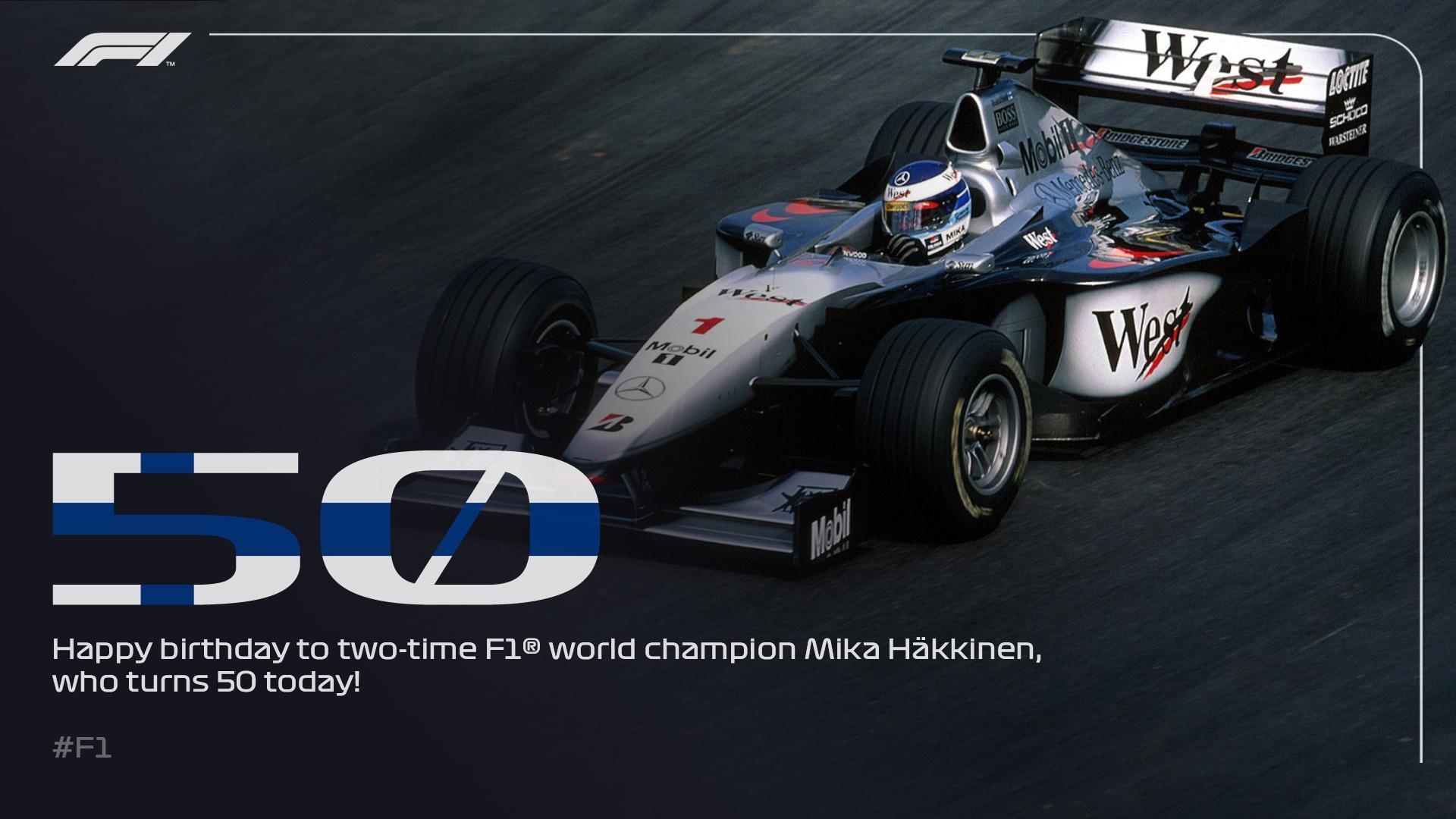 1920x1080 Happy 50th birthday to Mika Häkkinen!, Desktop