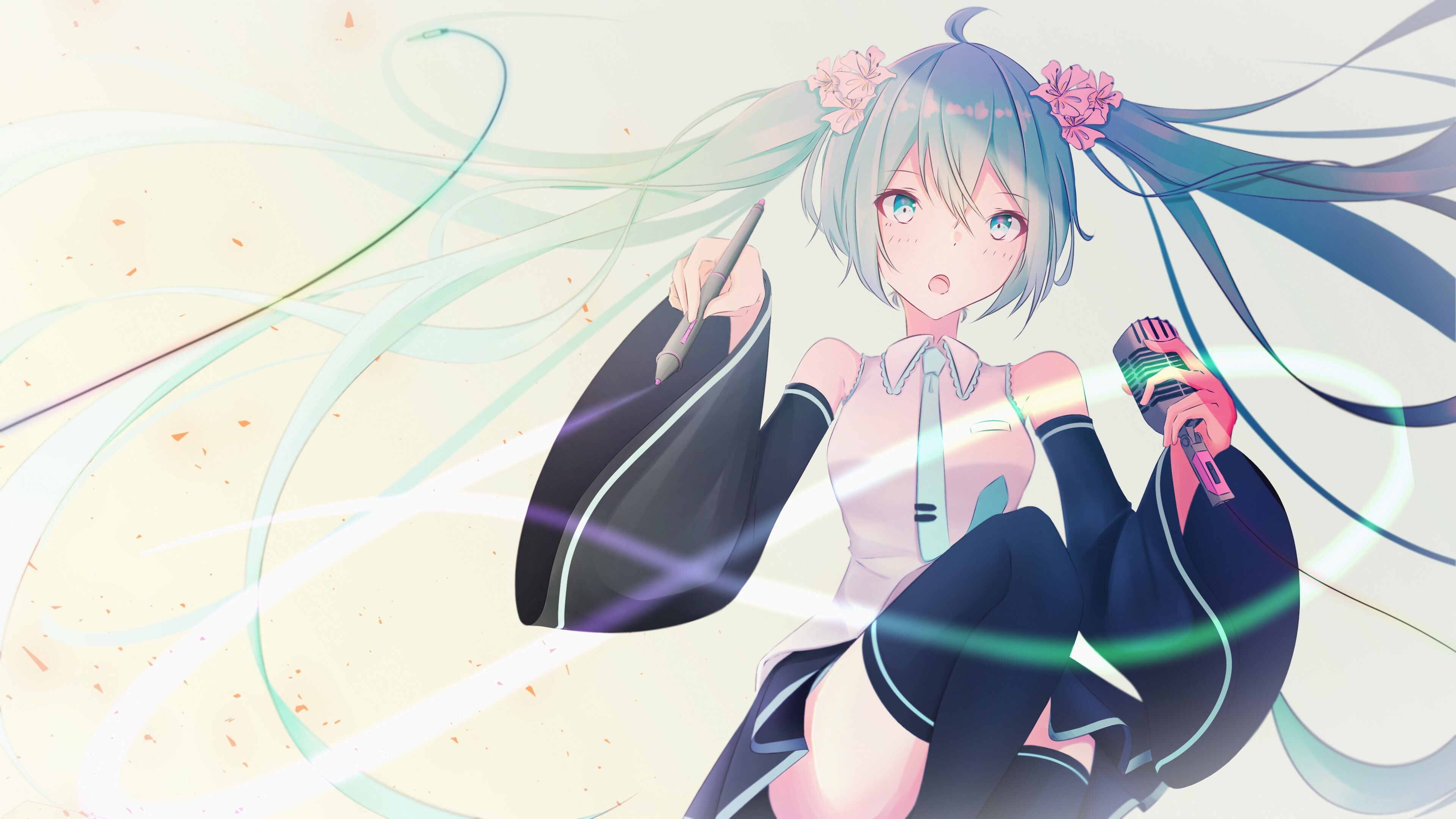 3840x2160 Hatsune Miku Wallpaper Anime, Desktop