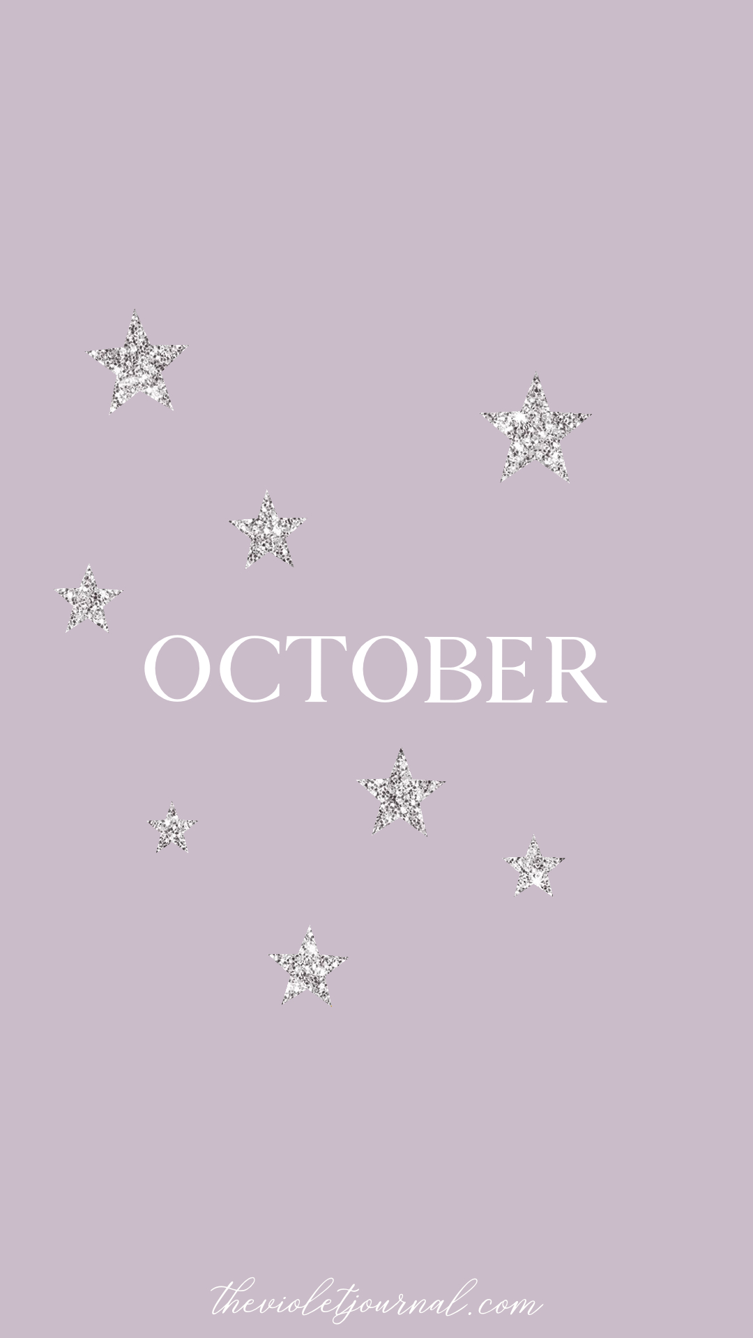 1080x1920 Free iPhone Wallpaper for Fall Violet Journal, Phone