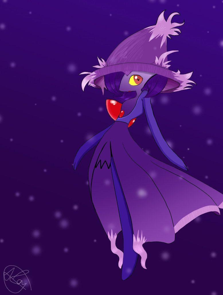 780x1030 Mismagius and Gardevoir- Pokemon Fusion, Phone