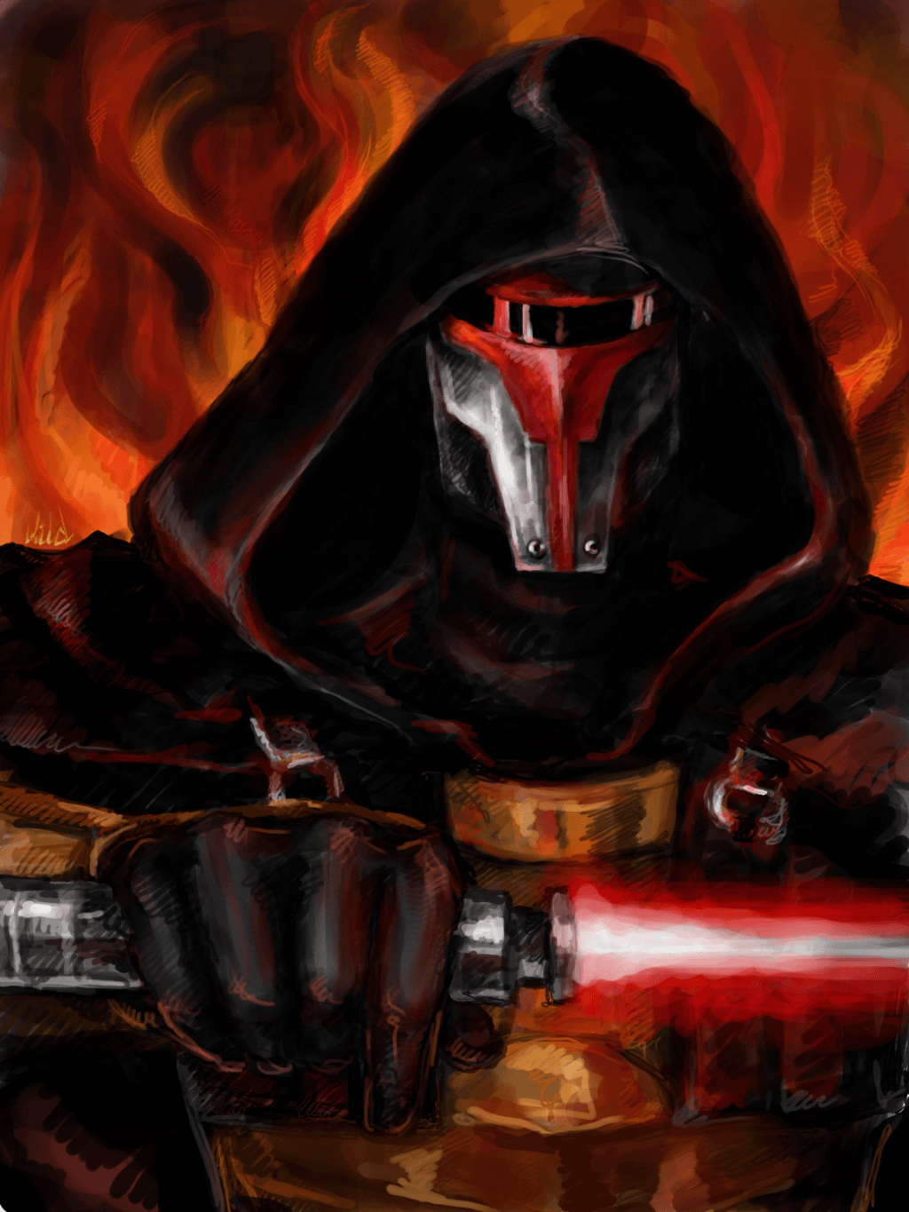 1030x1370 Darth Revan's Sith Holocron, Phone