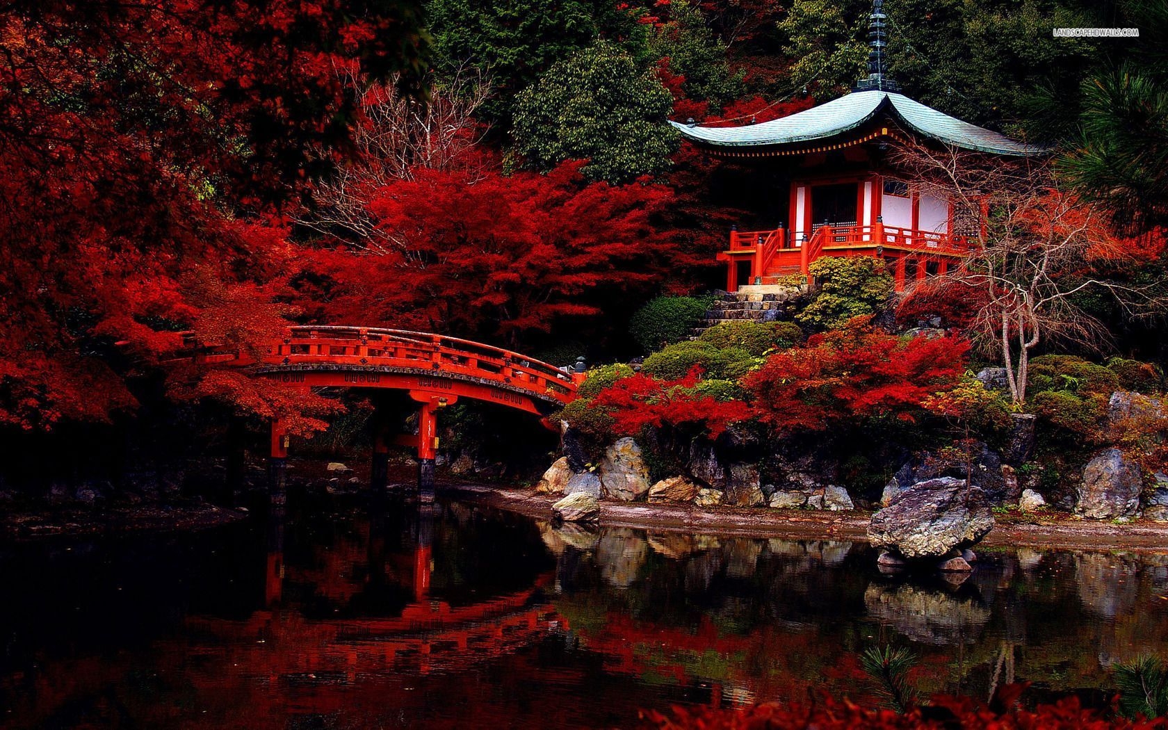 1680x1050 Red Japanese Wallpaper Free Red Japanese Background, Desktop