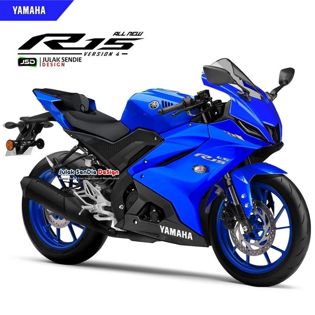 1080x1080 Showing Yamaha R15 V4, Phone