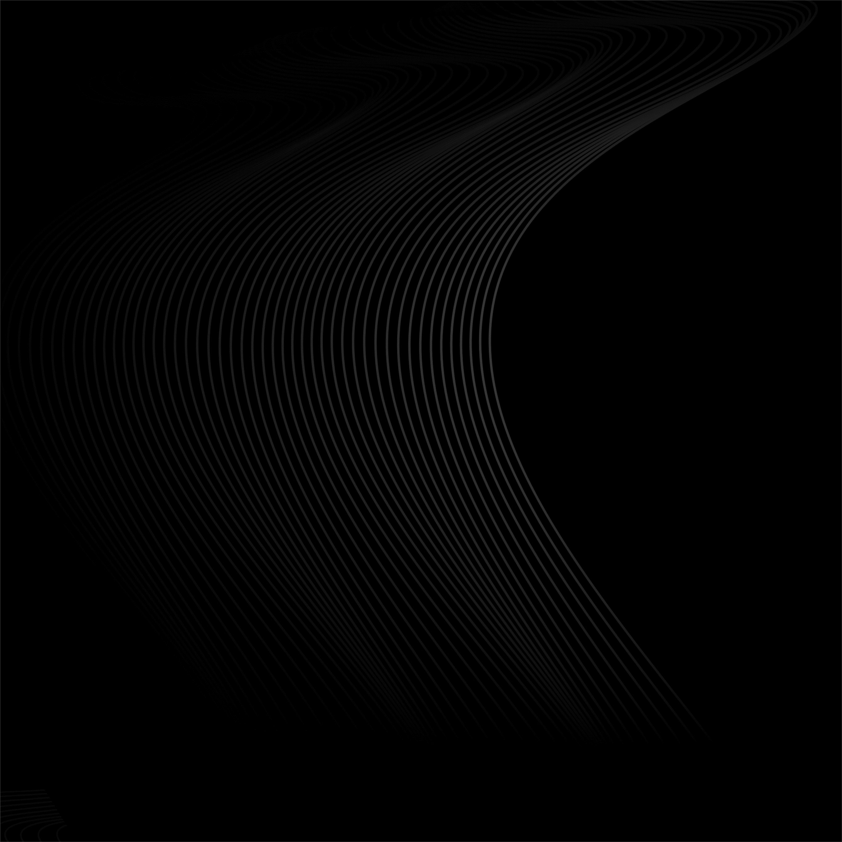 2740x2740 abstract lines dark 4k iPad Air Wallpaper Free Download, Phone