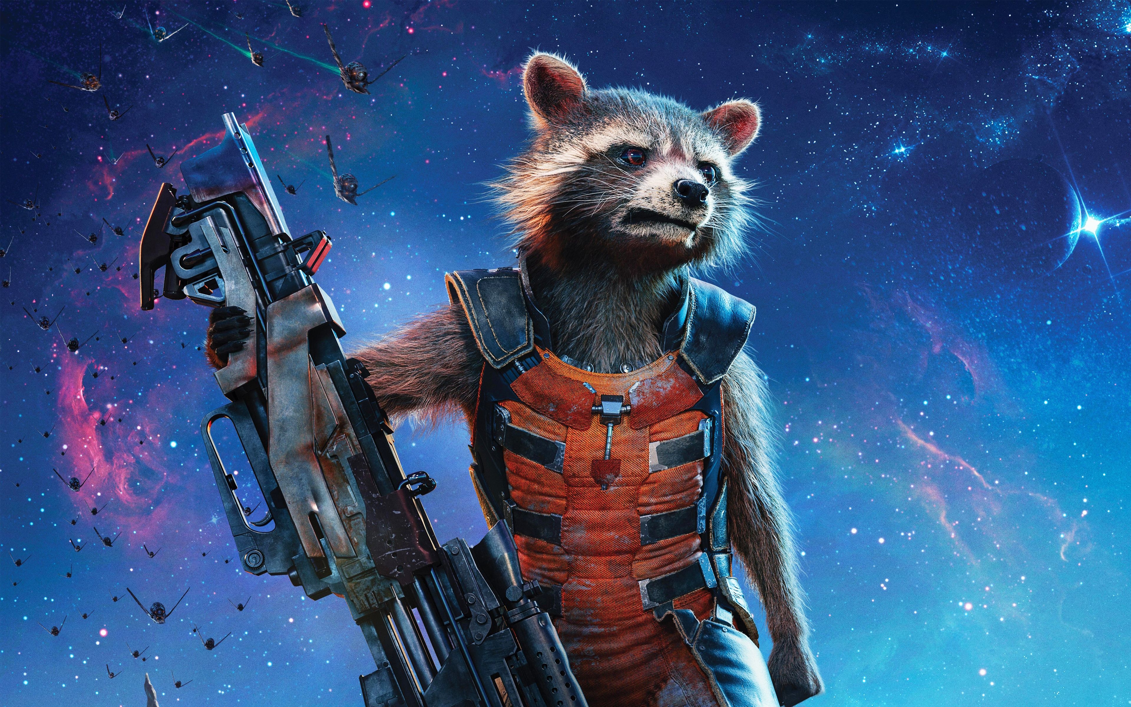 3840x2400 Raccoon Guardians Of The Galaxy Vol 2 HD Wallpaper Of The Galaxy Rocket Wallpaper HD, Desktop