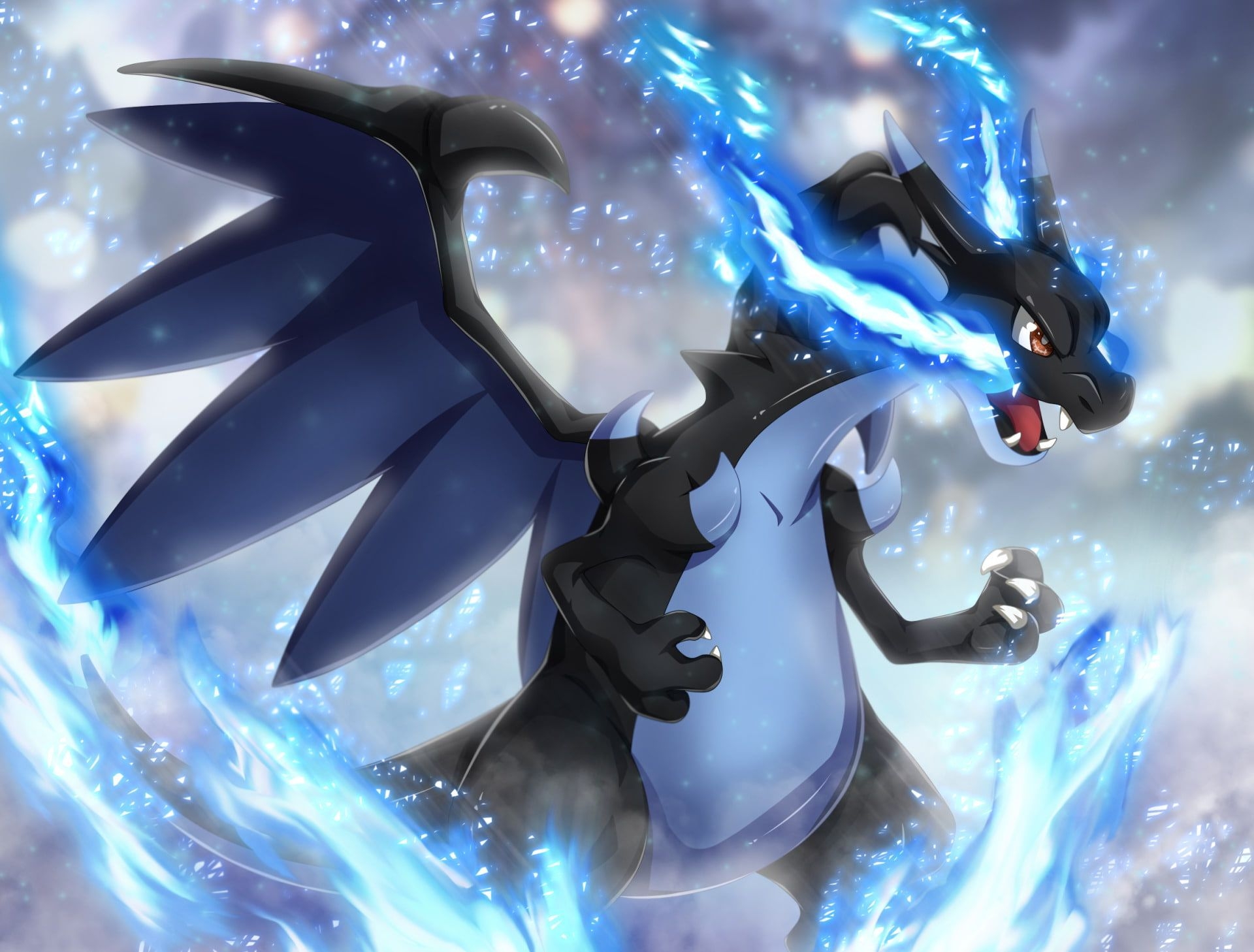 1920x1460 Blue Charizard Wallpaper Free Blue Charizard Background, Desktop