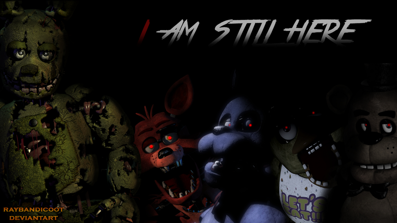 1370x770 Fnaf 3 Wallpaper, Desktop