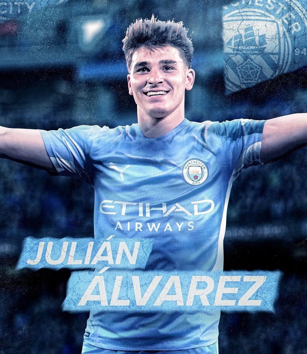 1080x1250 Transfer News Central: Manchester City Have Signed Forward Julian Alvarez For £14m On A Five And A Half Year Contract. He Will Remain On Loan At River Plate Until July, Phone