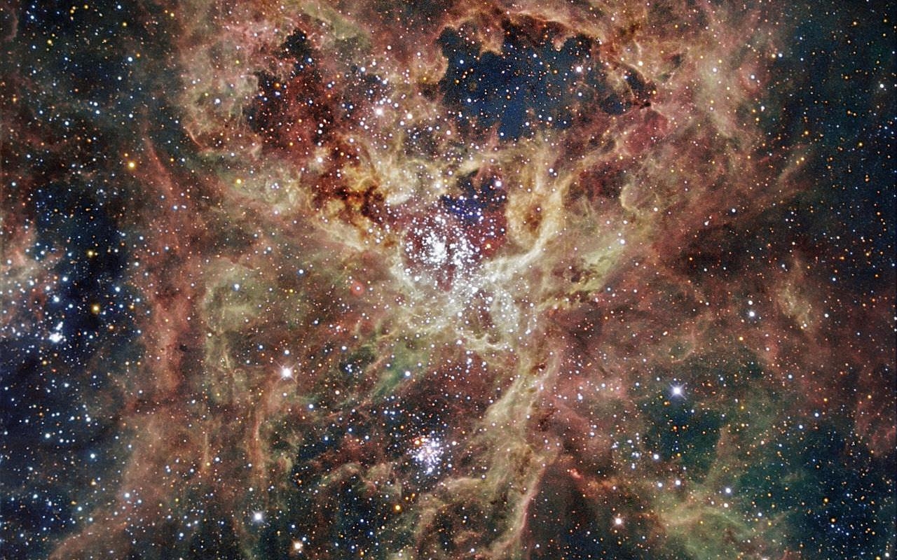 1280x800 Tarantula Nebula Doradus (NGC 2070), Desktop