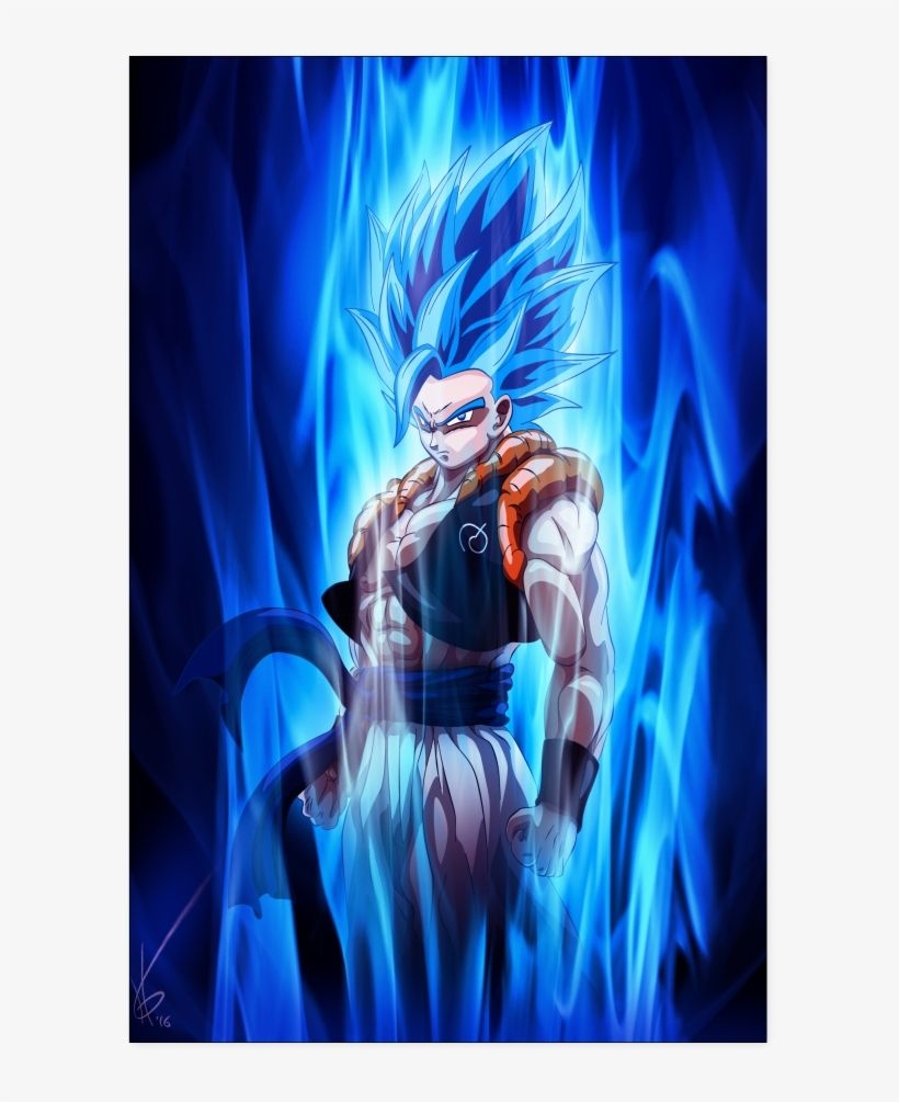 820x1010 Gogeta Blue Poster Saiyan Blue Gogeta Wallpaper HD PNG Image. Transparent PNG Free Download on SeekPNG, Phone