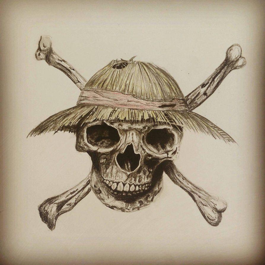 900x900 Strawhat Pirates Flag realistic, Phone