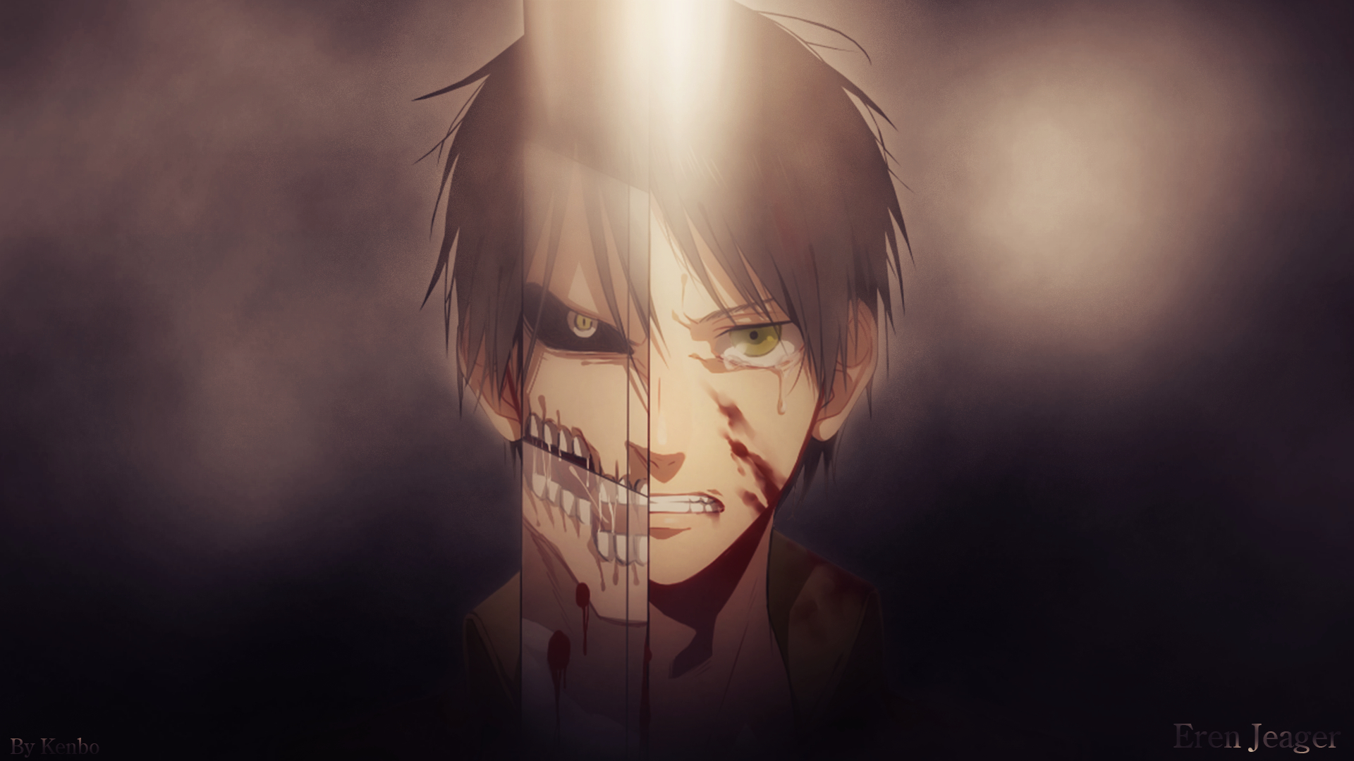 1920x1080  Anime, Attack on Titan, Eren Yeager wallpaper PNG, Desktop