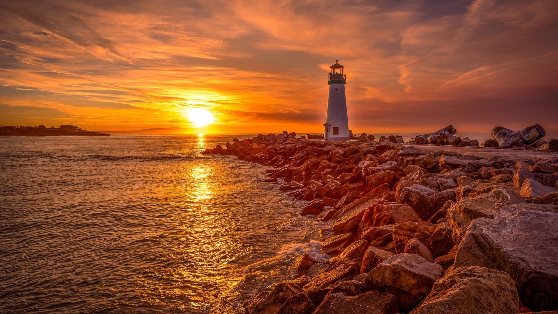 1920x1080 Walton Lighthouse (Santa Cruz, California) Wallpaper. Wallpaper, Desktop