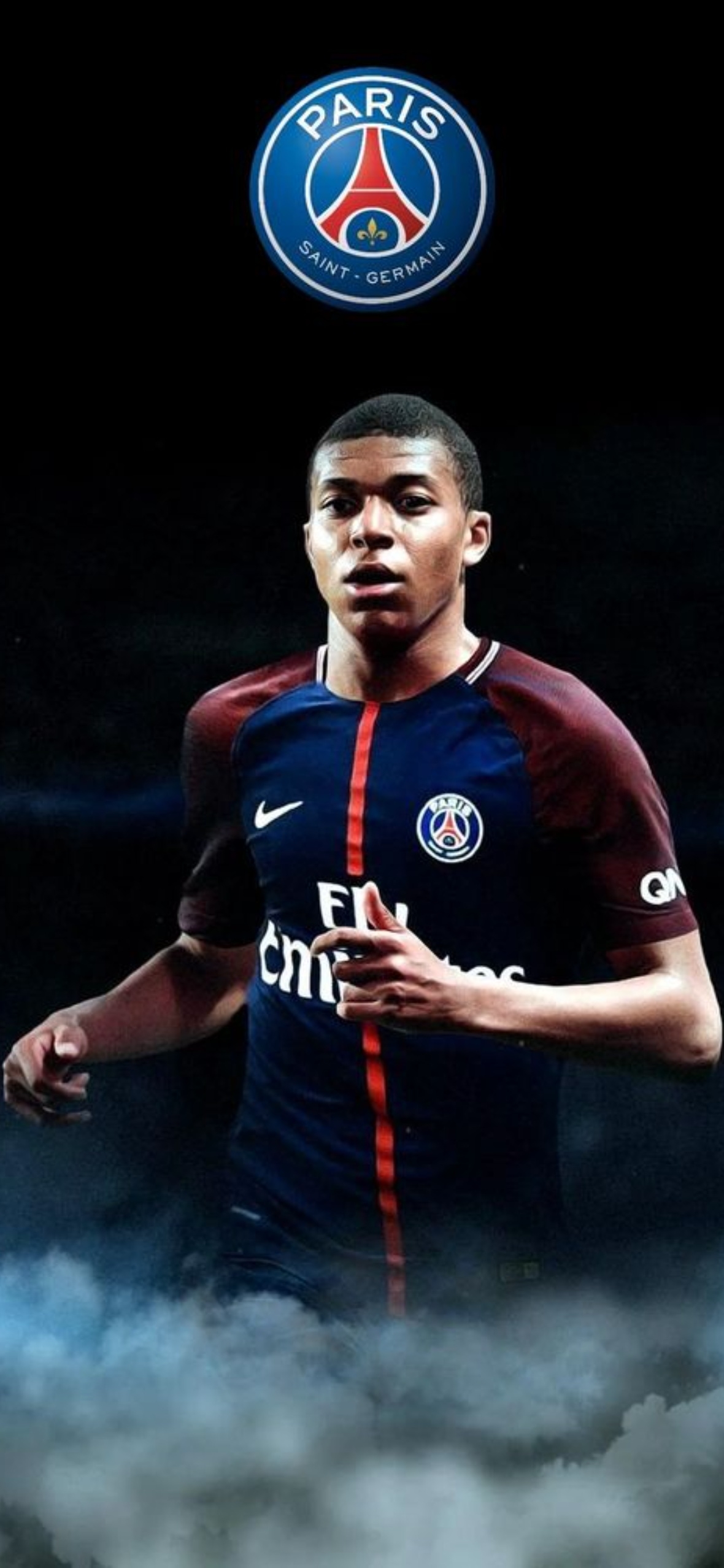 1180x2560 Kylian Mbappé iPhone Wallpaper HQ, Phone