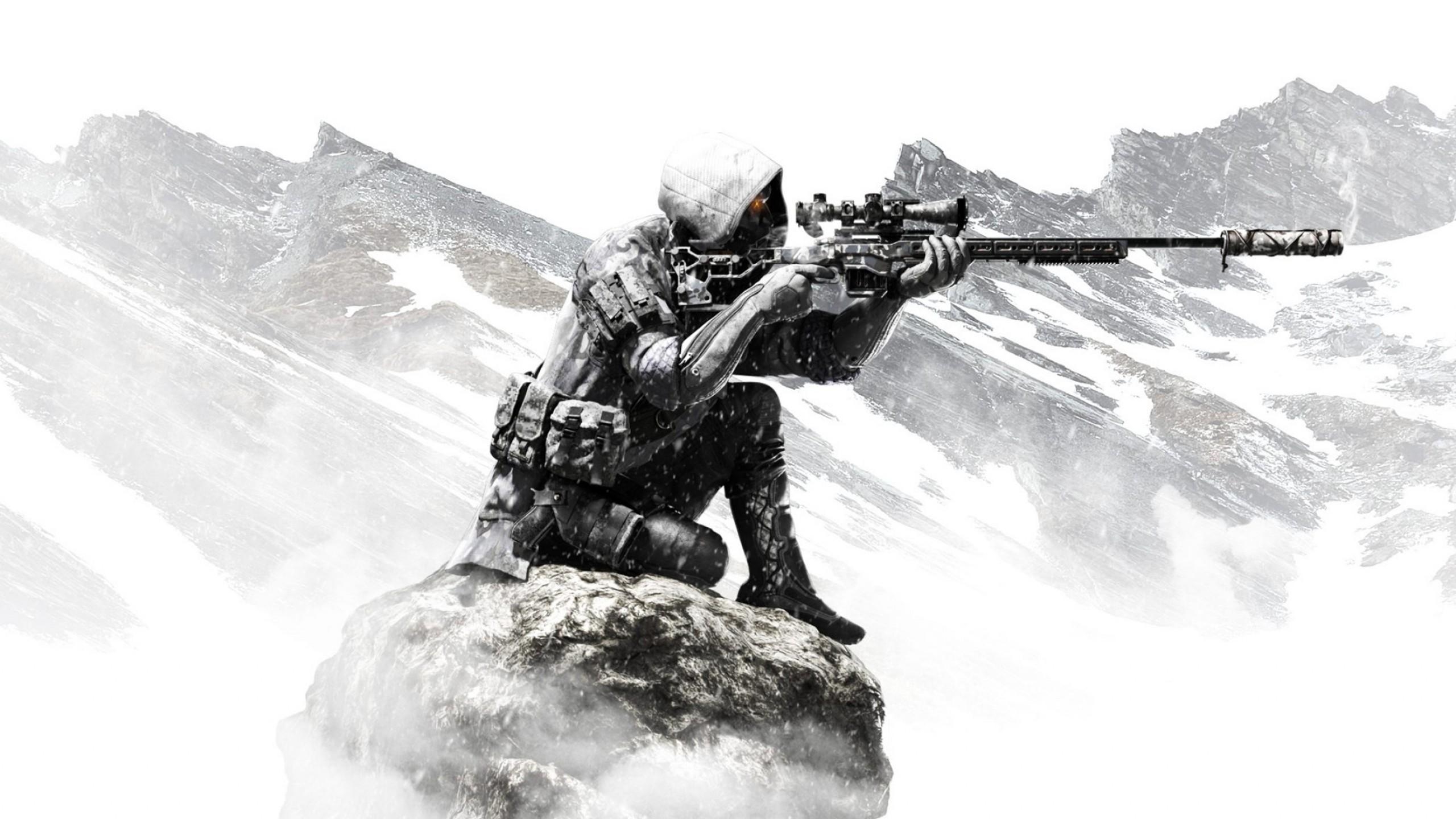 2560x1440 Wallpaper Sniper Ghost Warrior Contracts, E3 poster, HD, Games, Desktop