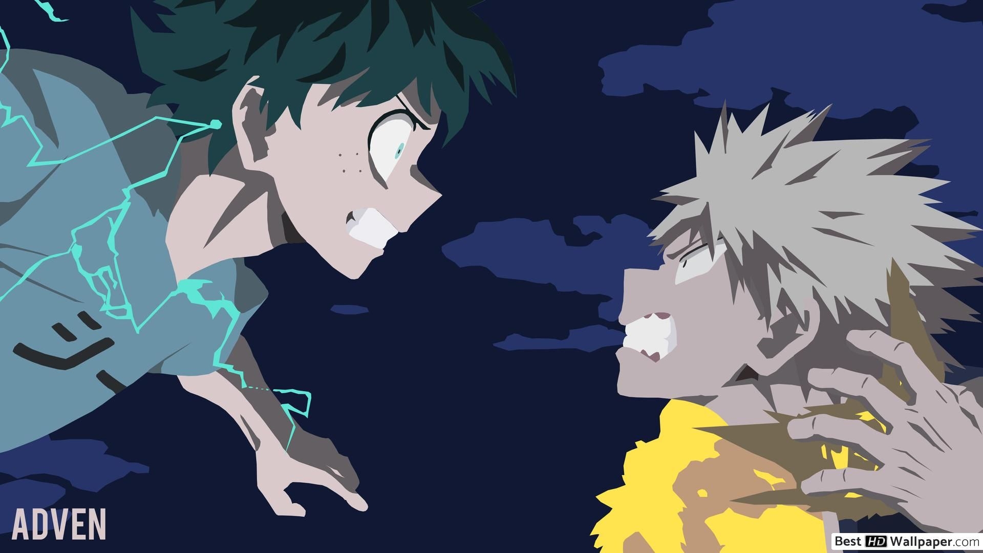 1920x1080 My Hero Academia Midoriya Vs Katsuki Bakugo HD wallpaper, Desktop