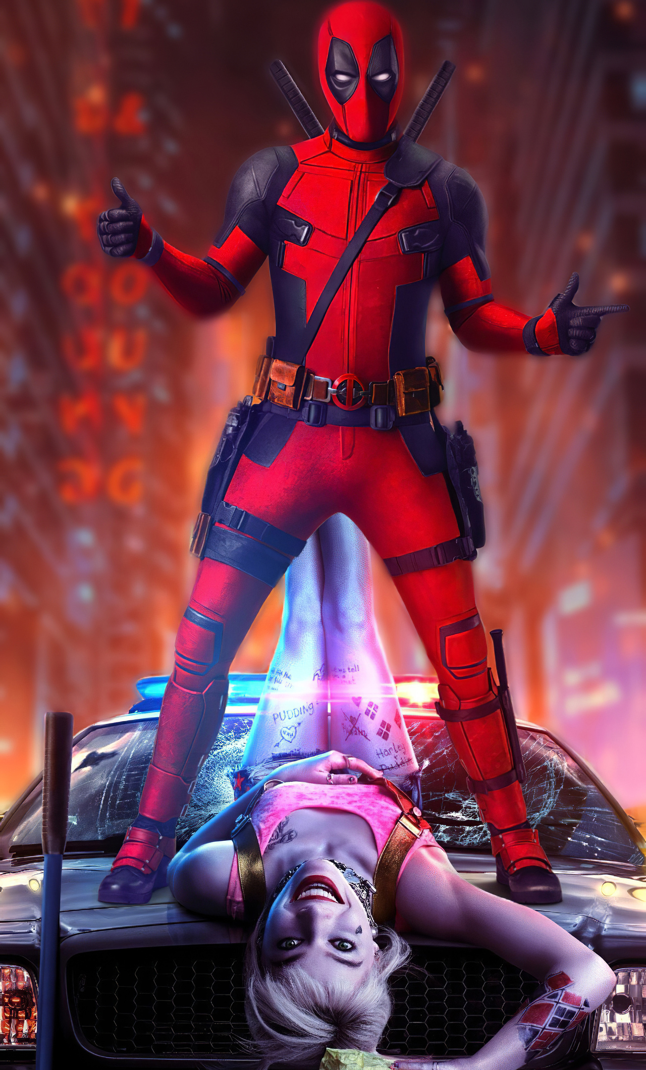 1280x2120 Deadpool Cool iPhone HD 4k Wallpaper, Image, Background, Photo and Picture, Phone