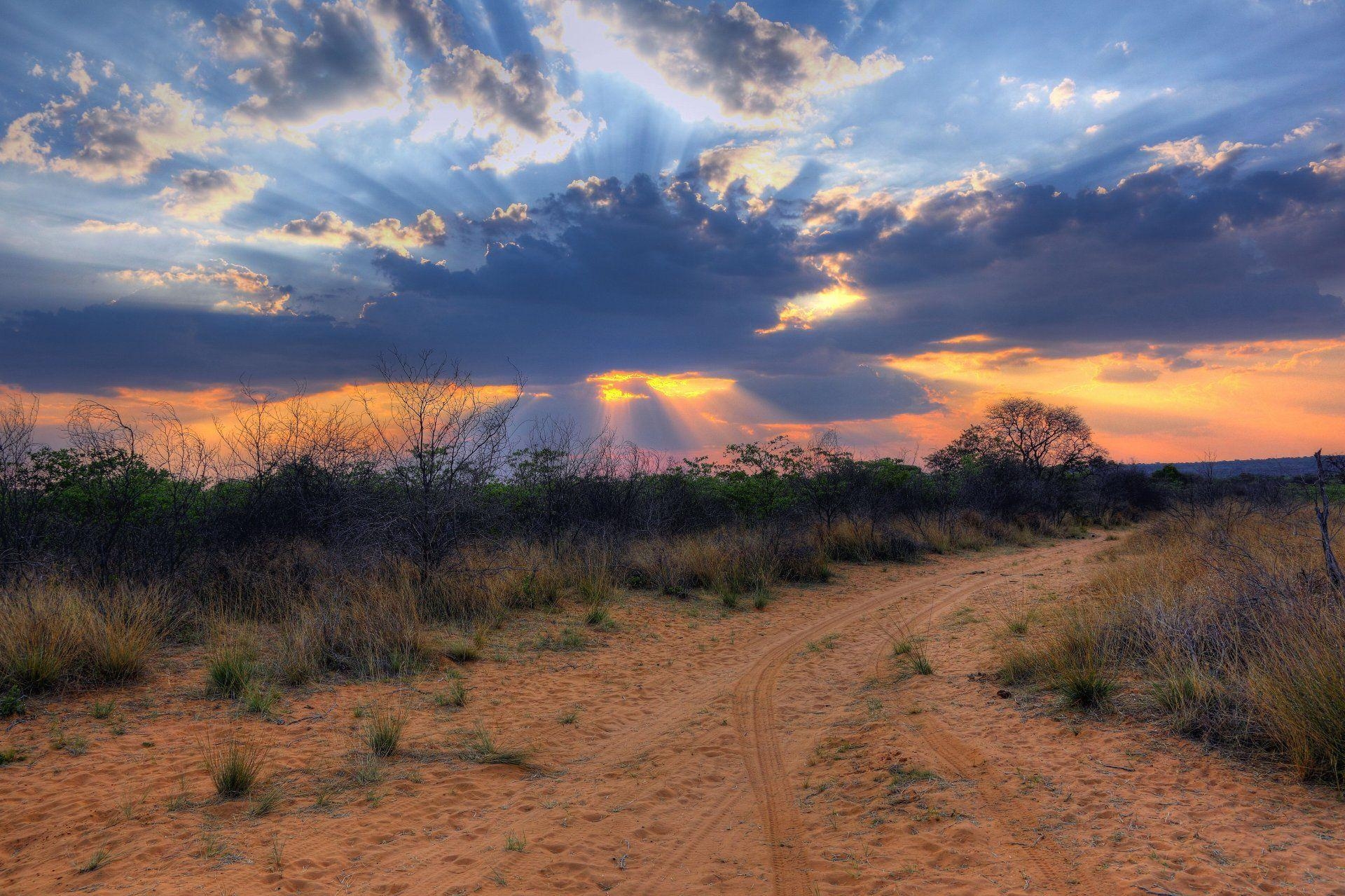 1920x1280 africa south africa namibia landscape clouds sunset desert HD, Desktop