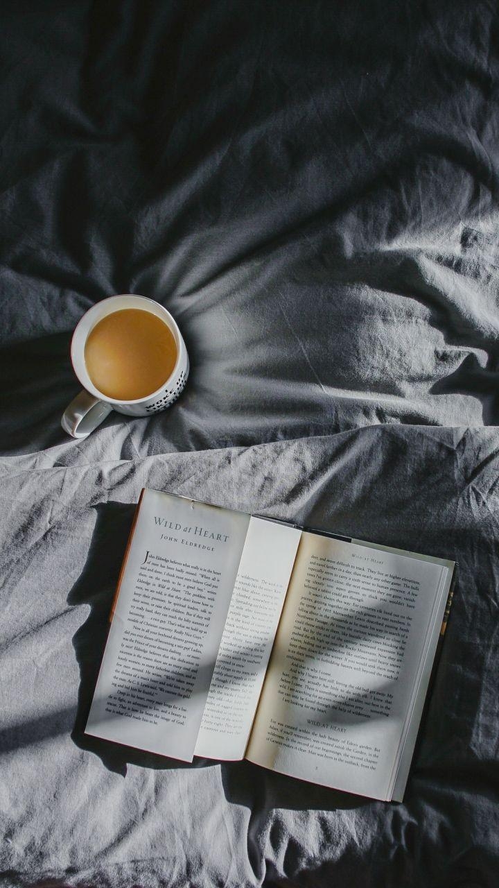 720x1280 Books And Coffee Wallpaper, Phone