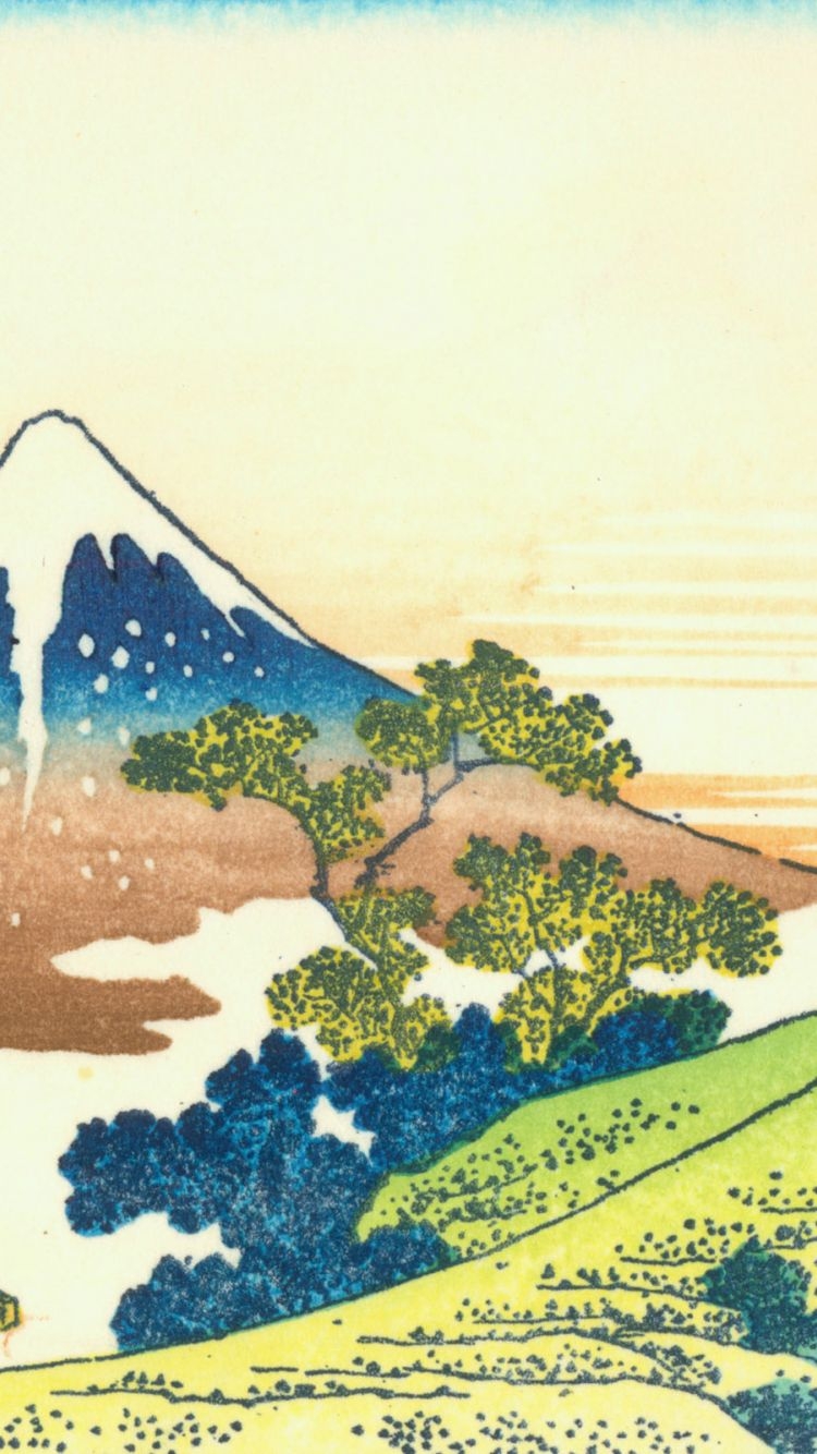 750x1340 Hokusai Wallpaper 2560x1600.wallpaperafari.com, Phone