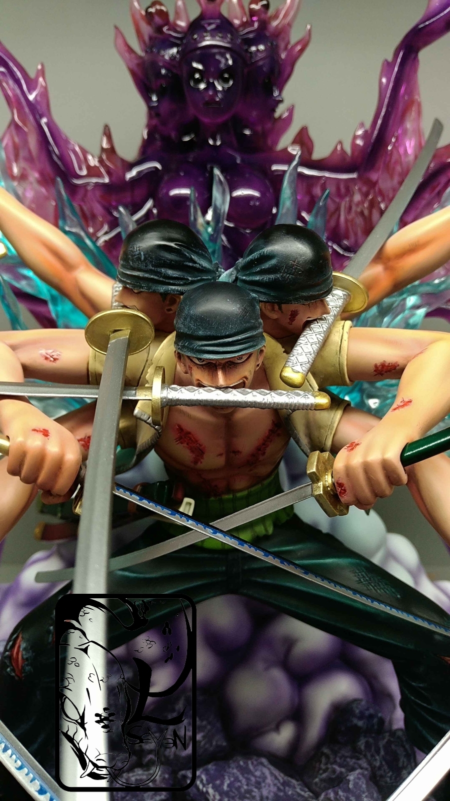 900x1600 One Piece GK Resin Studio Zoro Asura 1 7 Statue, Phone