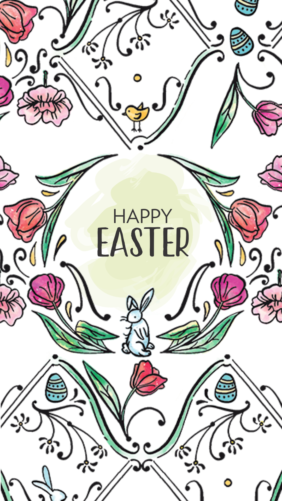 1080x1920 Happy Easter iPhone Wallpaper Background. Cellphone wallpaper, Phone