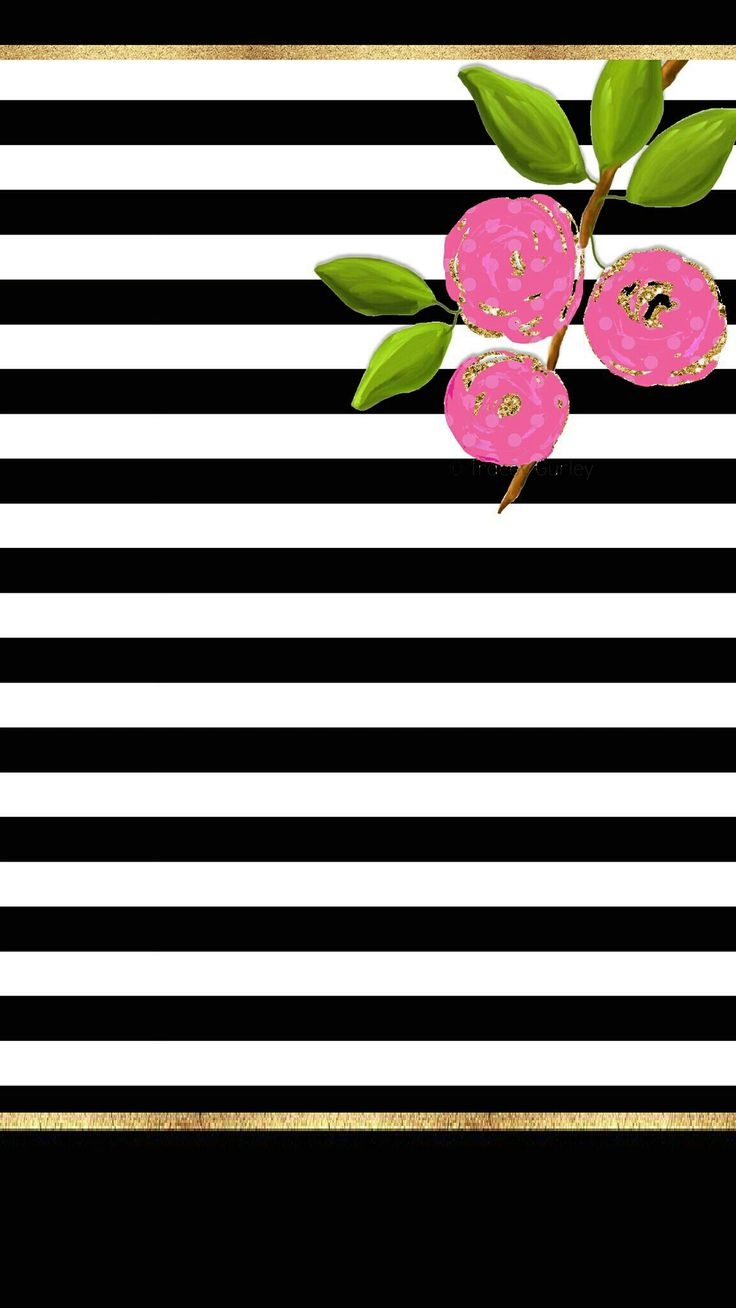 740x1310 Sweet flowers and stripes preppy c3 Sweet floral and stripes with gold cell phone wallpaper preppy iPhone X Wallpaper 346214290098032528 X Wallpaper HD, Phone