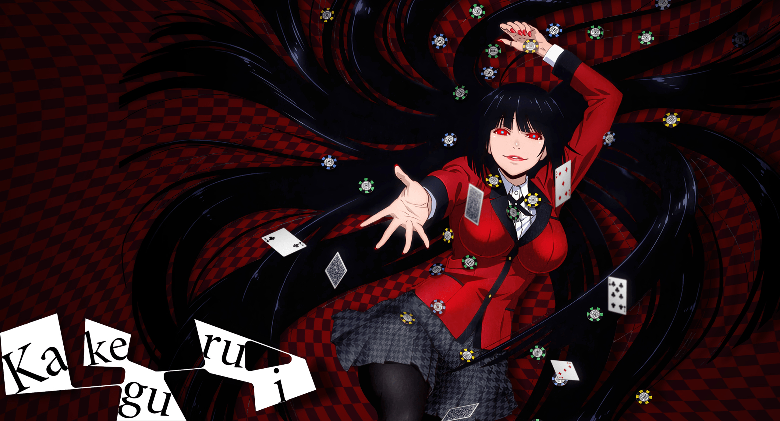 2560x1390 Jabami yumeko wallpaper HD Wallpaper. Background Imagex1383, Desktop