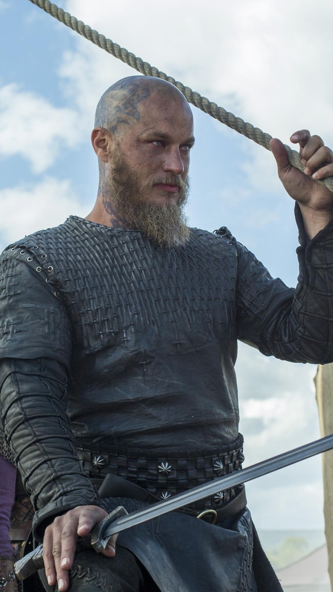 1080x1920 Ragnar Lodbrok Wallpaper, Phone