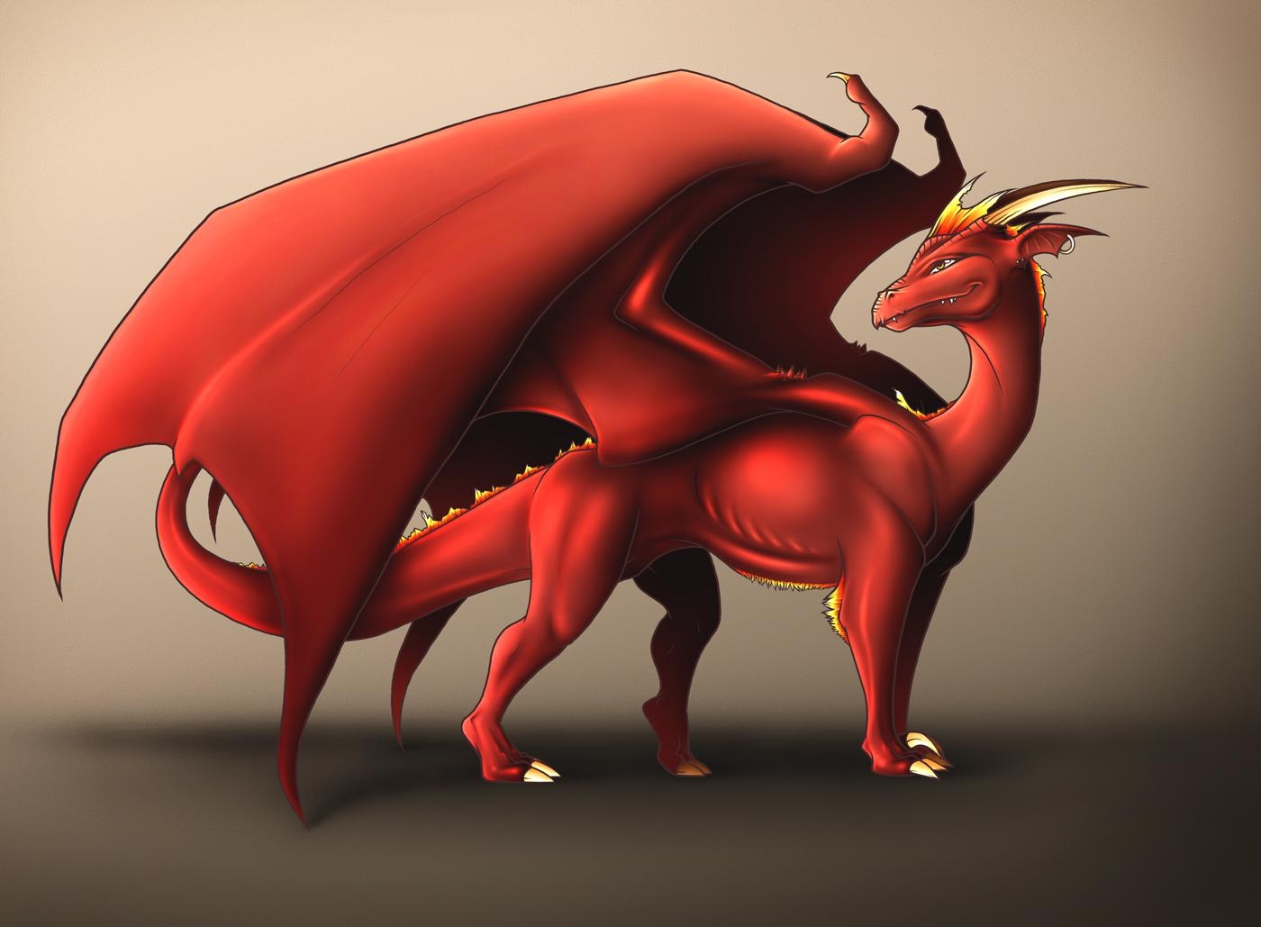 1400x1030 Fire Red Dragon With Wings, Photo, Download Wallpaper, Desktop