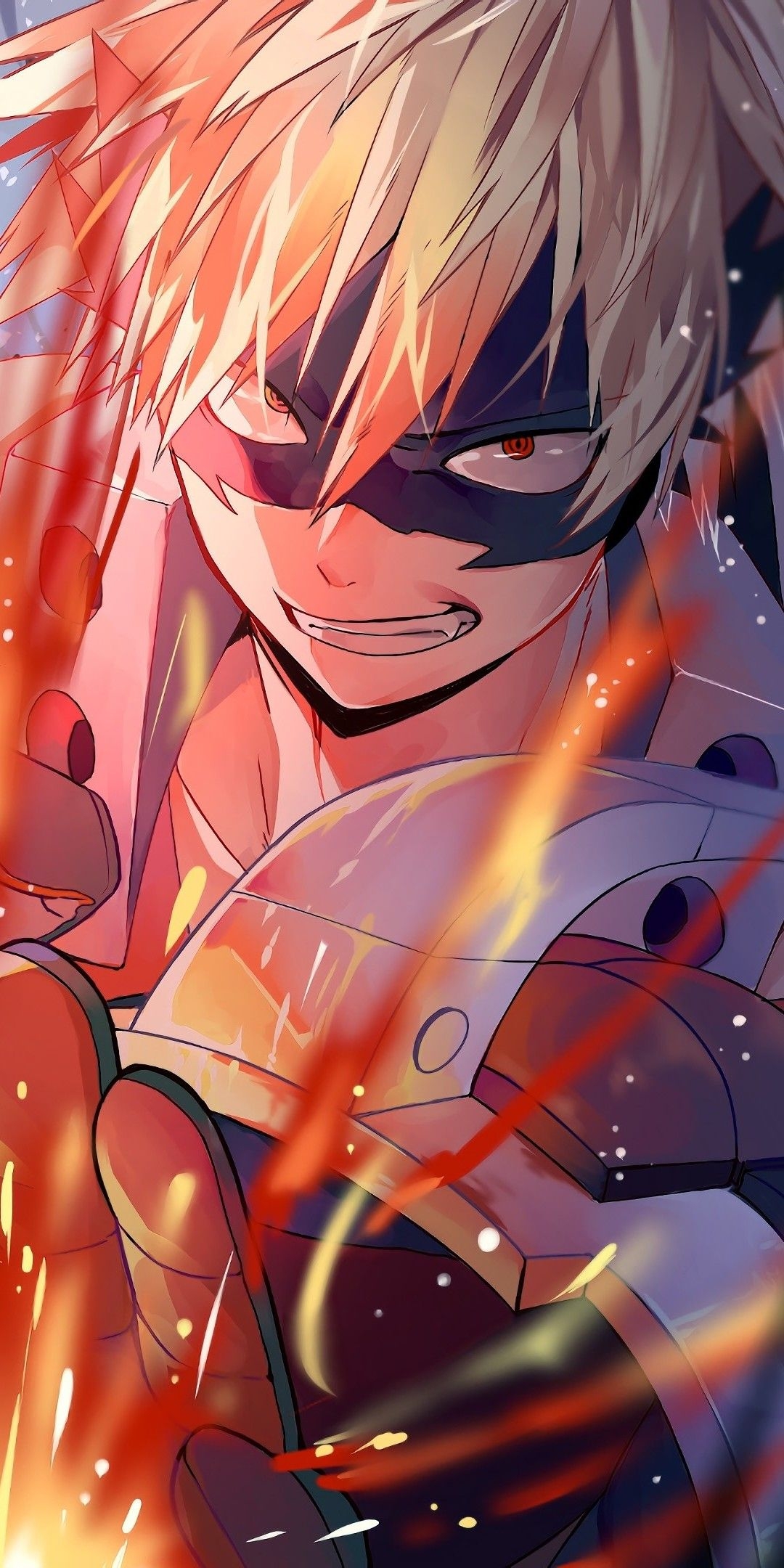 1080x2160 Katsuki Bakugou My Hero Academic 4k One Plus 5T, Honor 7x, Honor view Lg Q6 HD 4k Wallpaper, Image, Background, Photo and Picture, Phone