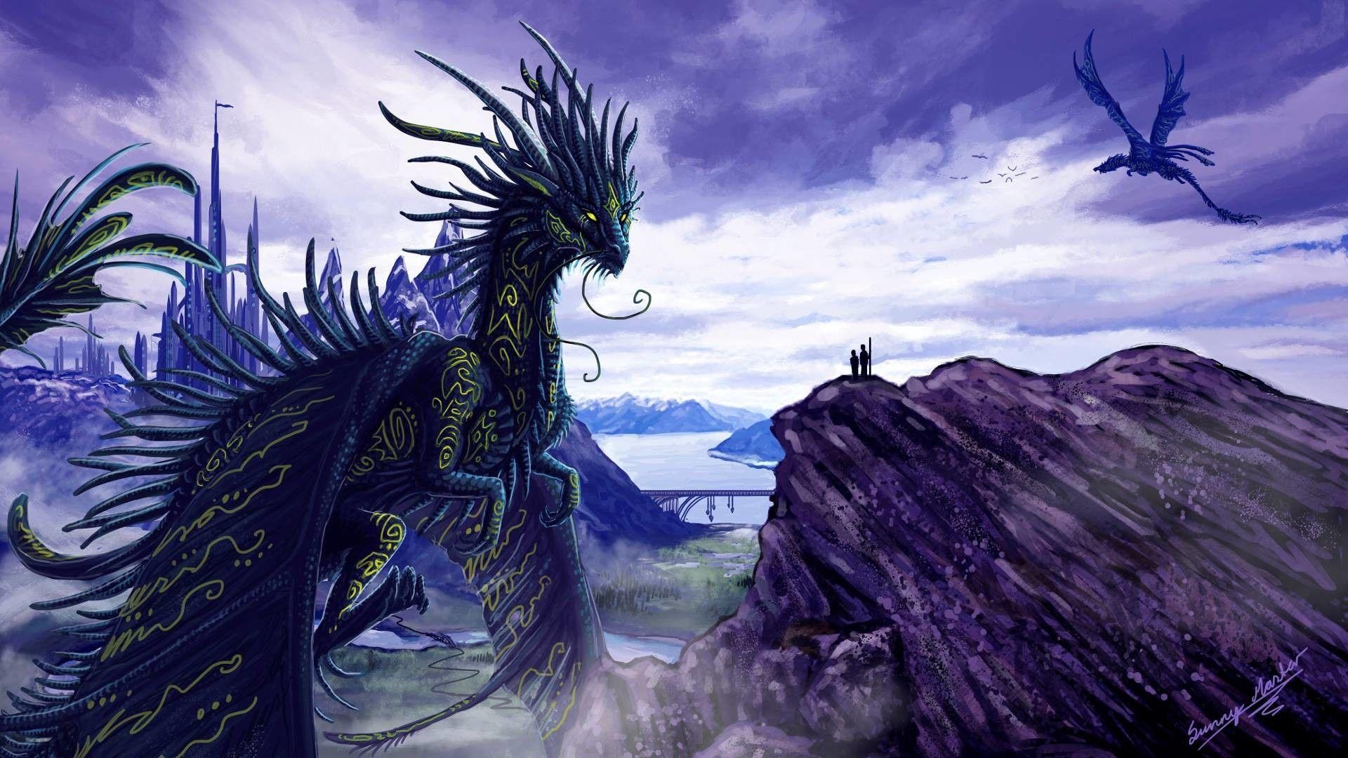 1920x1080 Ice Dragon Wallpaper background picture, Desktop