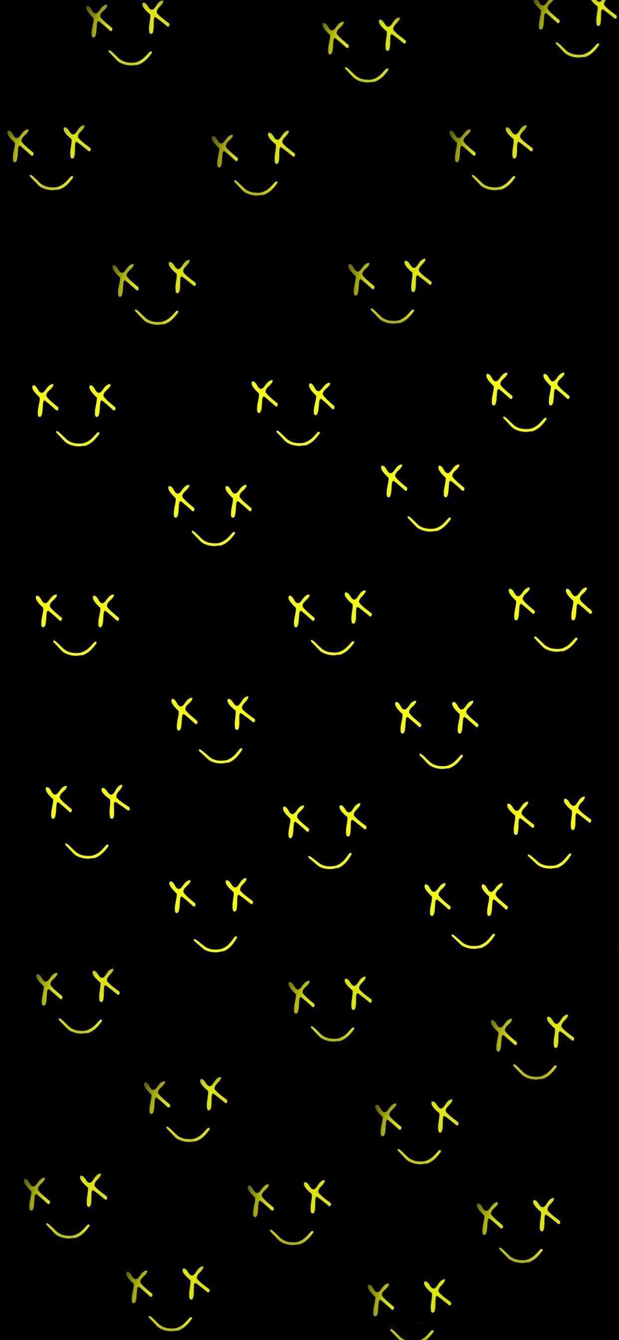 1250x2690 Smiley Face Wallpaper, Phone