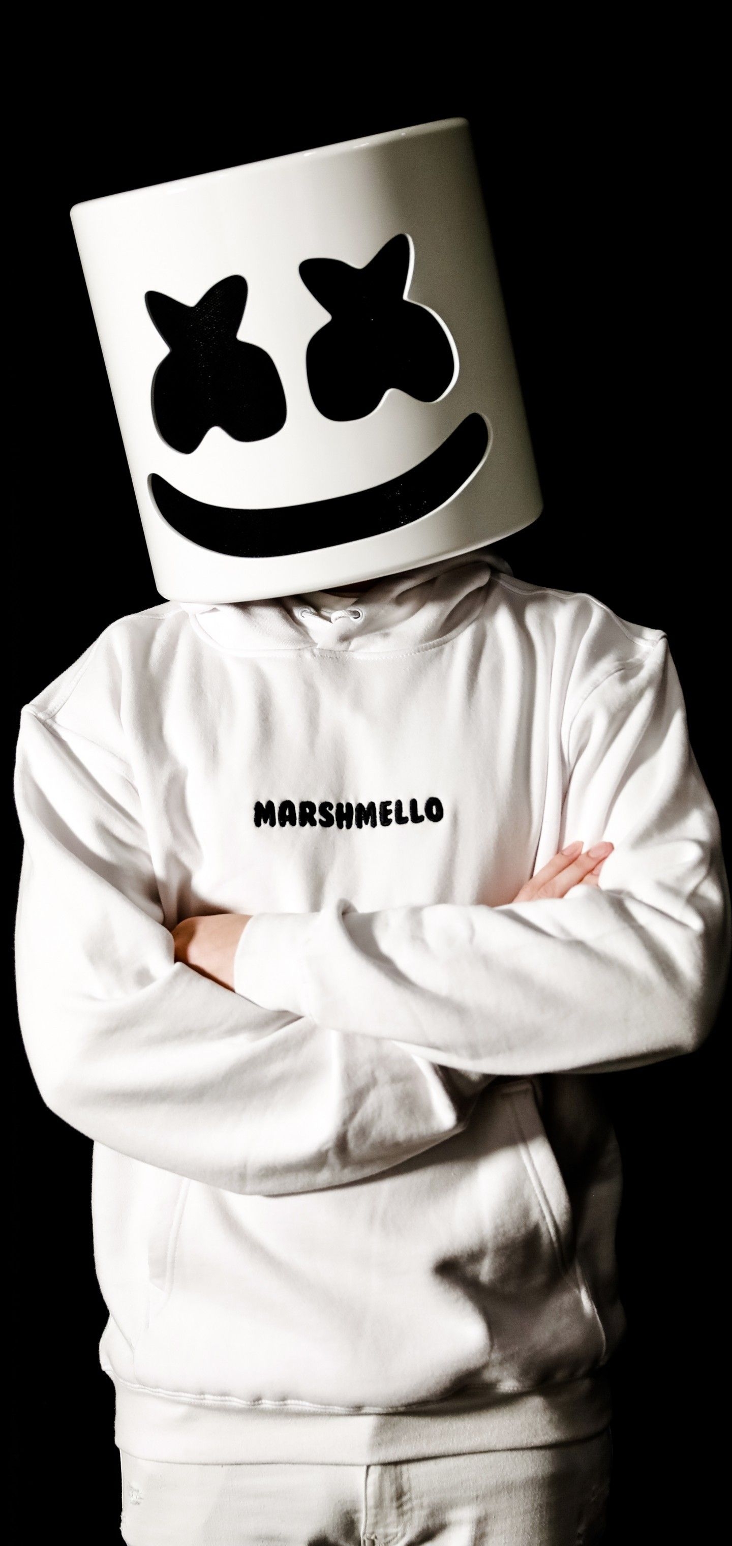 1440x3040 Download  Marshmello, Music Producer, Mask Wallpaper for Samsung Galaxy S10 Plus, Phone