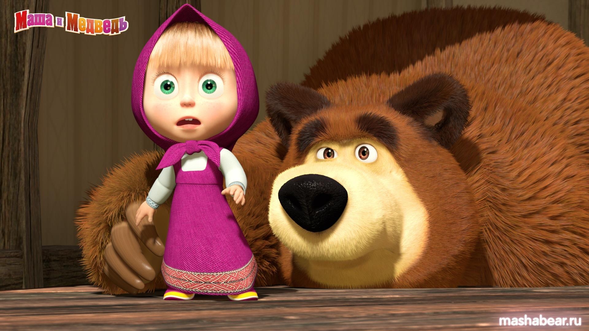 1920x1080 Masha and the Bear Wallpaper, Desktop