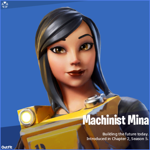 520x520 Machinist Mina Fortnite wallpaper, Phone