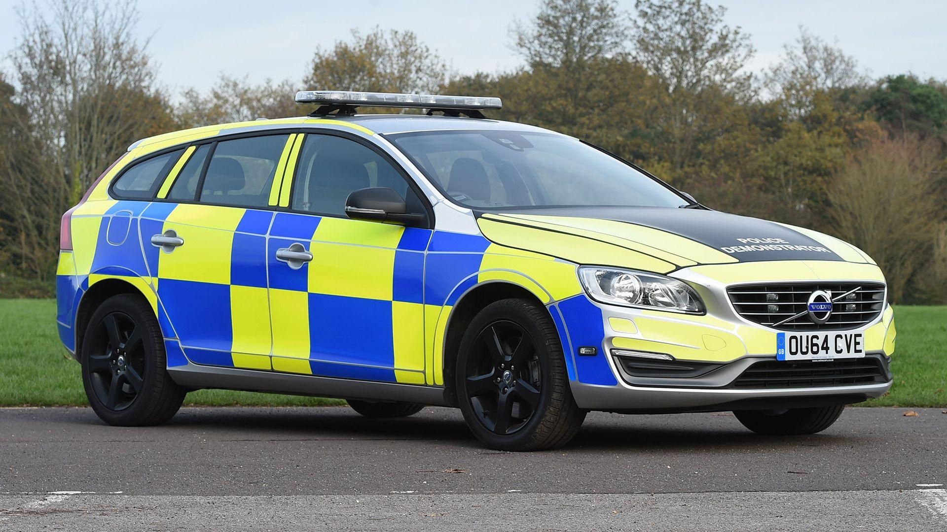 1920x1080 Volvo V60 Police Full HD Wallpaper, Desktop