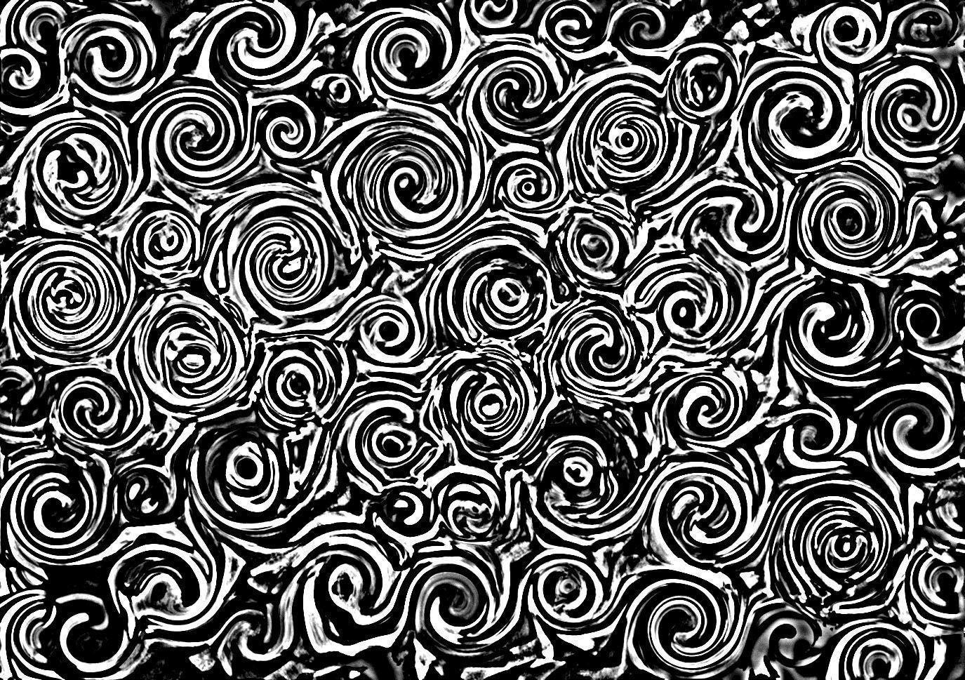 1380x970 Manga Swirl Pattern Shock1, Desktop