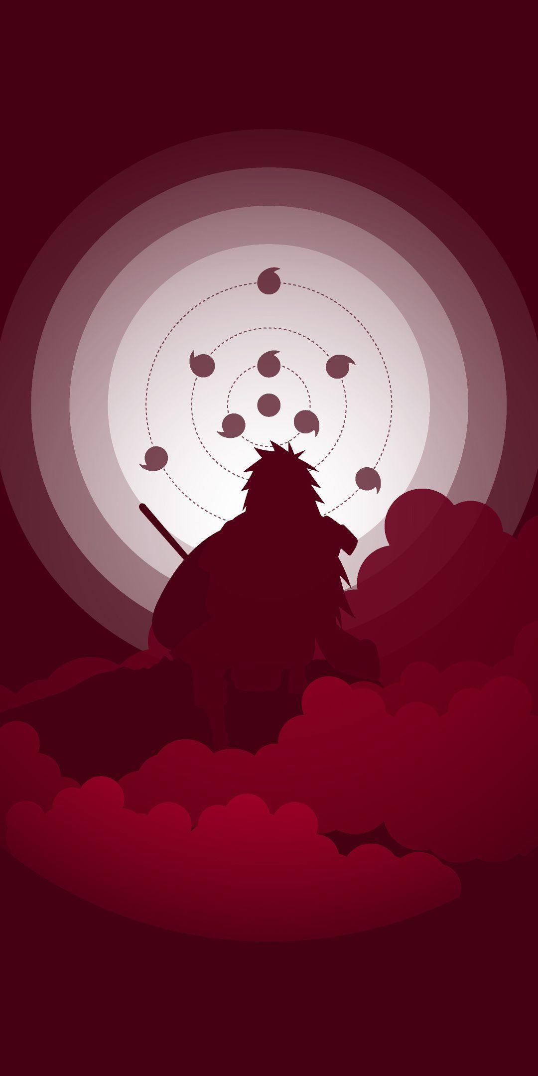 1080x2160 Naruto Shippuuden, artwork, minimal,  wallpaper. Wallpaper naruto shippuden, Naruto wallpaper, Madara uchiha wallpaper, Phone