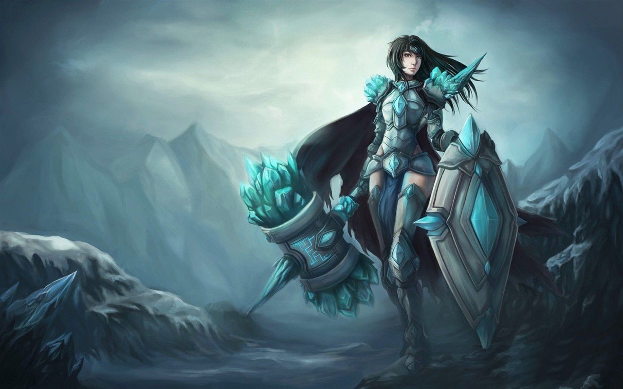 1280x800 Beautiful Game Girls HD Wallpaper. League of legends heroes, The legend of heroes, League of legends, Desktop