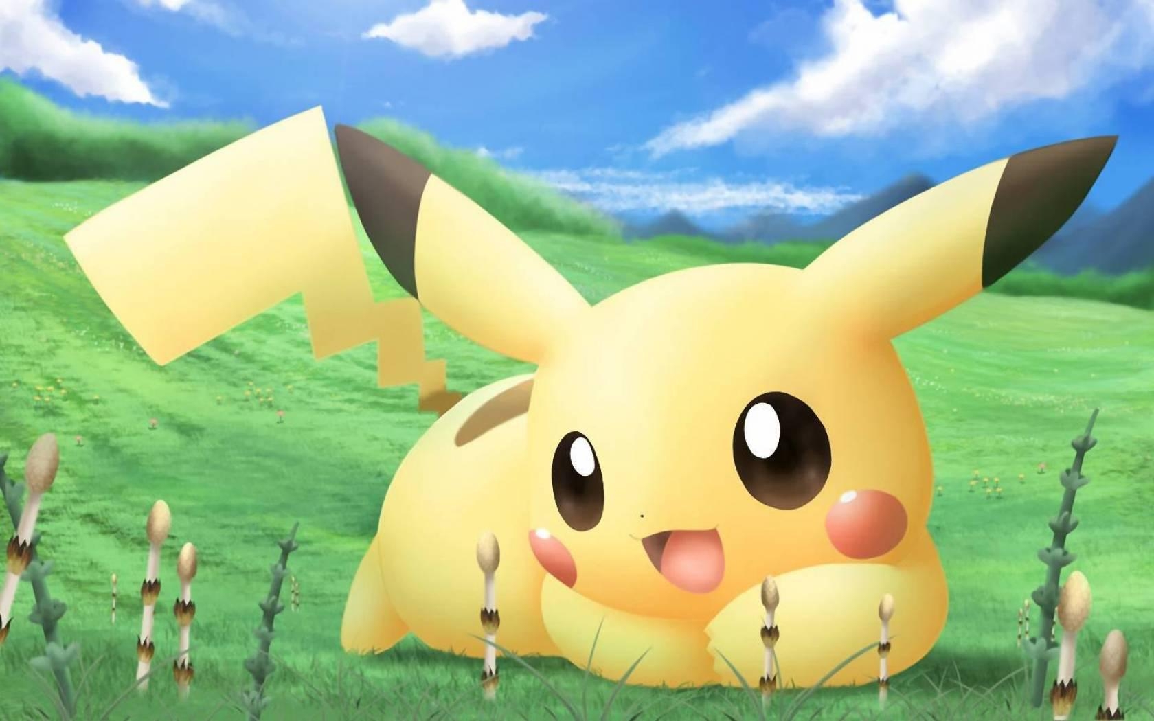 1680x1050 Free download download Pikachu background [], Desktop