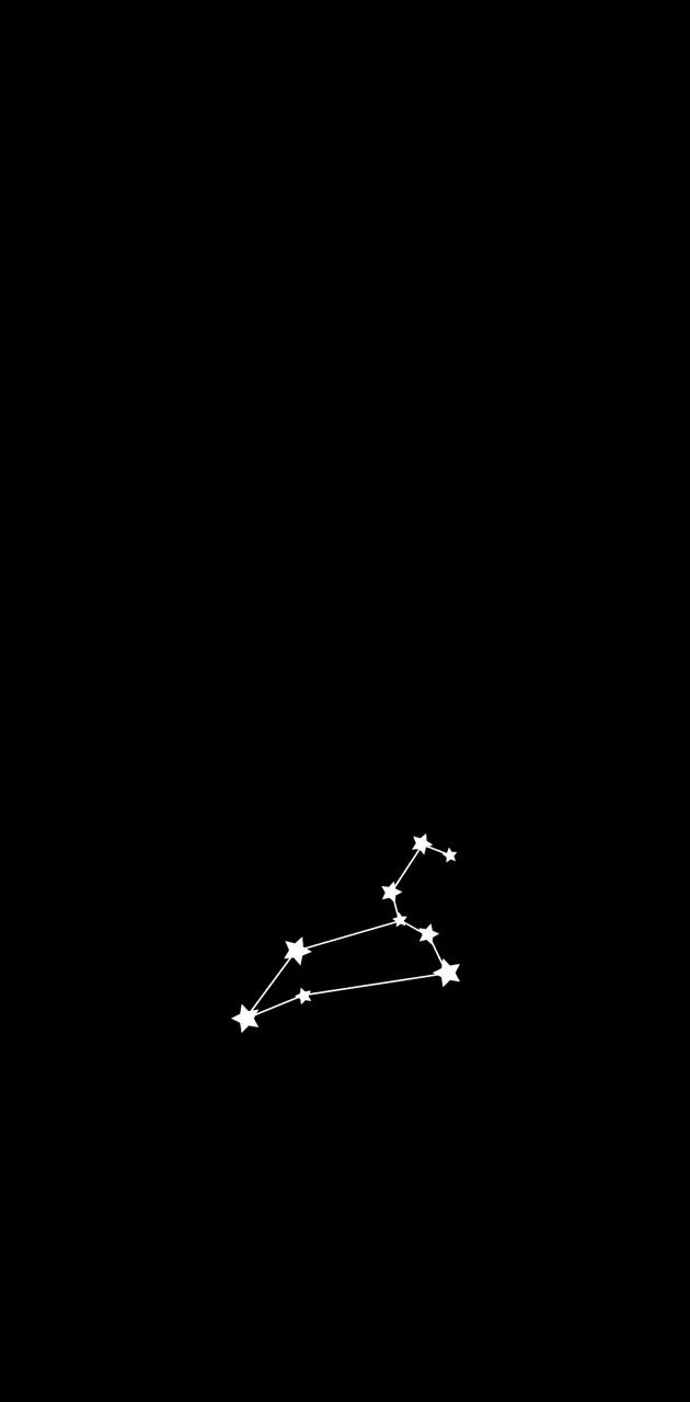 630x1280 Black leo zodiac wallpaper, Phone