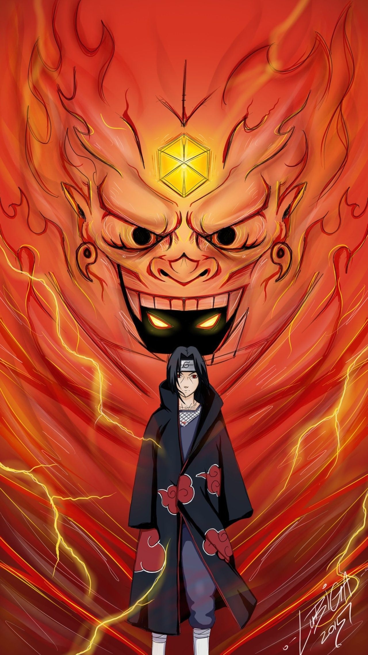 1280x2280 Itachi iPhone Wallpaper Best Image, Phone