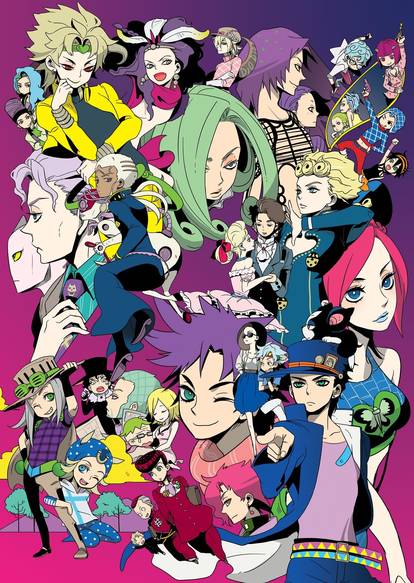 1430x2000 JoJo no Kimyou na Bouken (Jojo's Bizarre Adventure), Phone