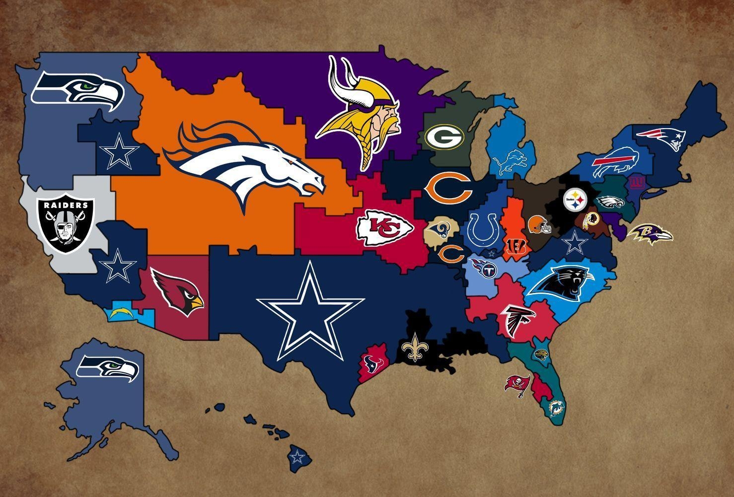 1480x1010 Nfl Map Wallpaper Related Keywords & Suggestions Map, Desktop